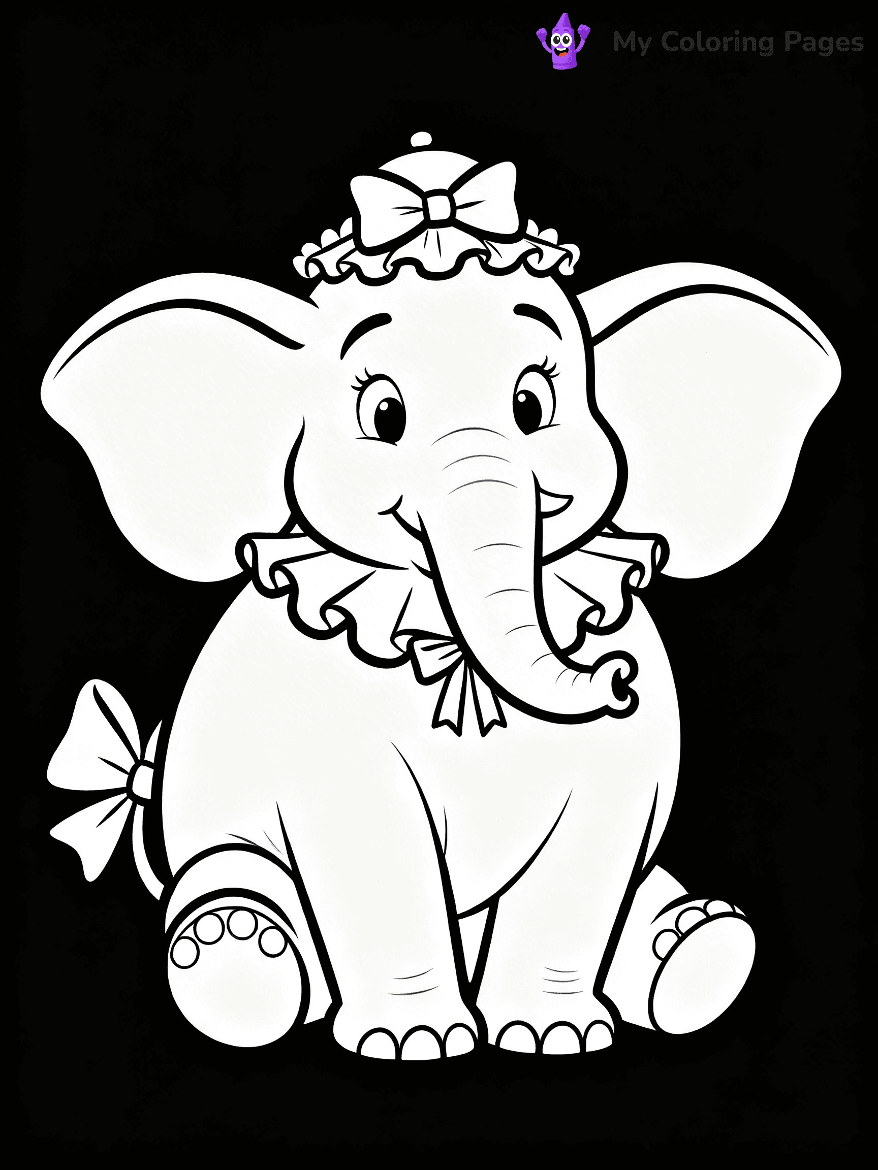 Dumbo Coloring Pages - 9