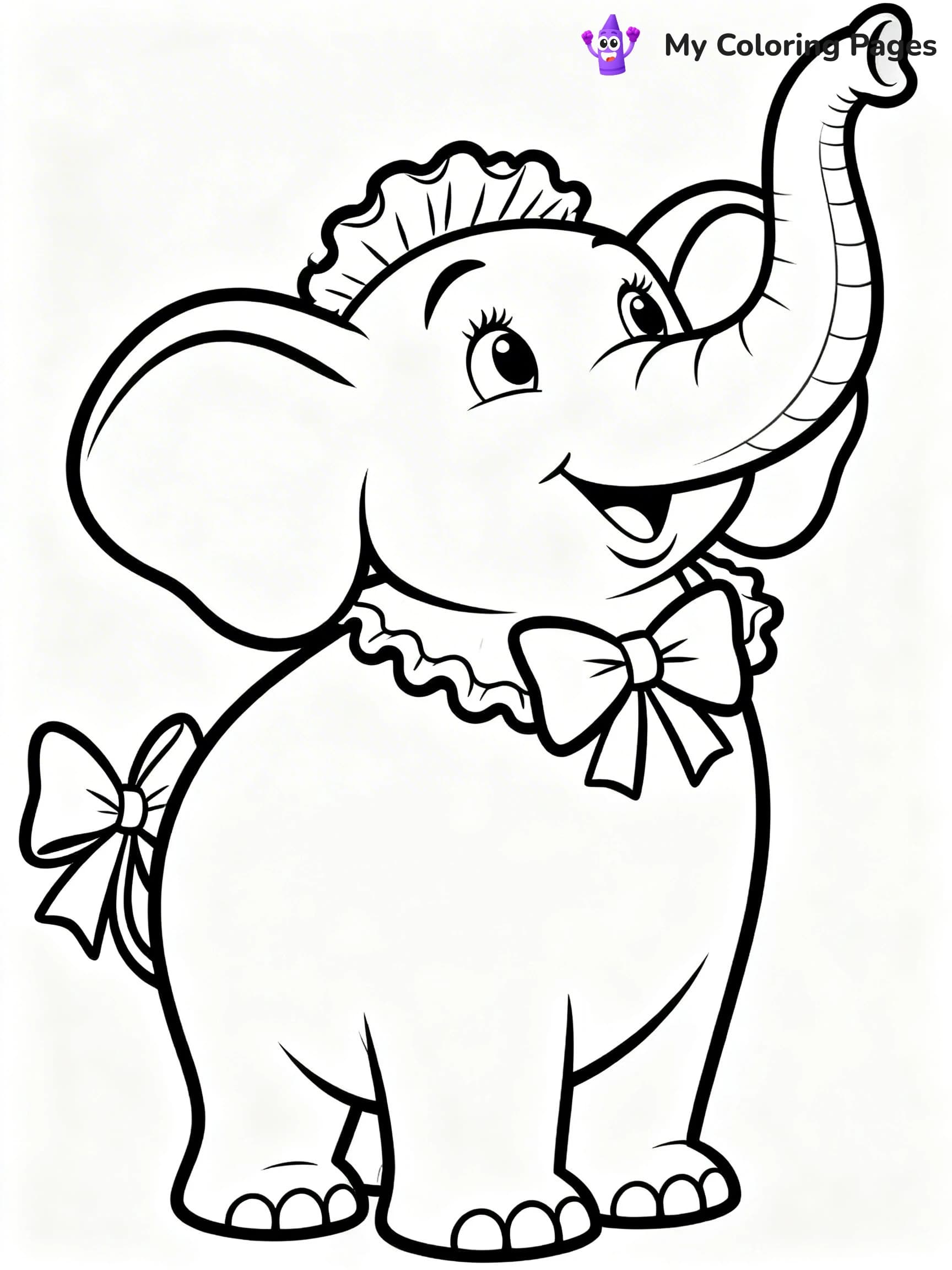 Dumbo Coloring Pages - 8