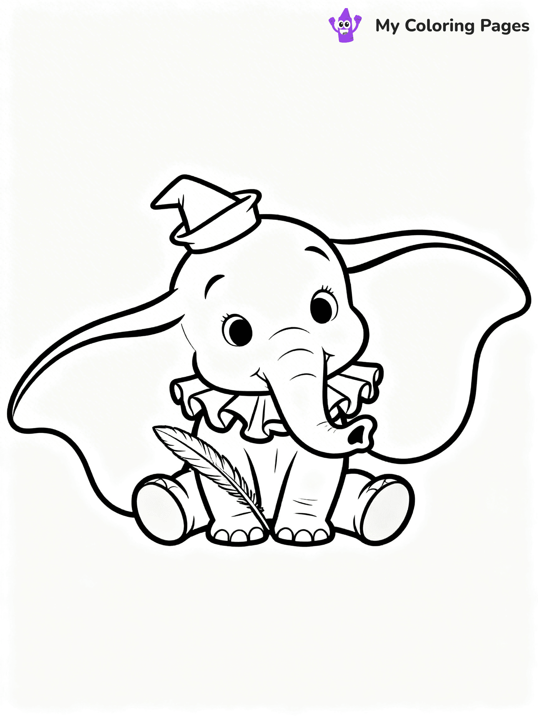 Dumbo Coloring Pages - 5