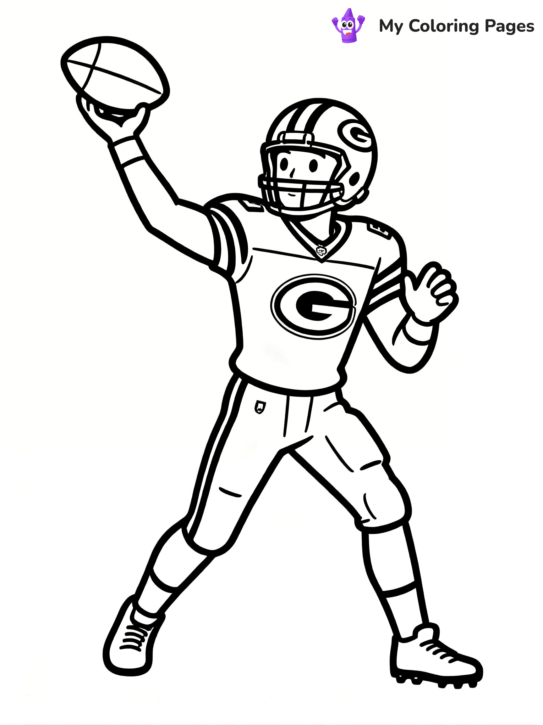 Green Bay Packers Coloring Pages - 23