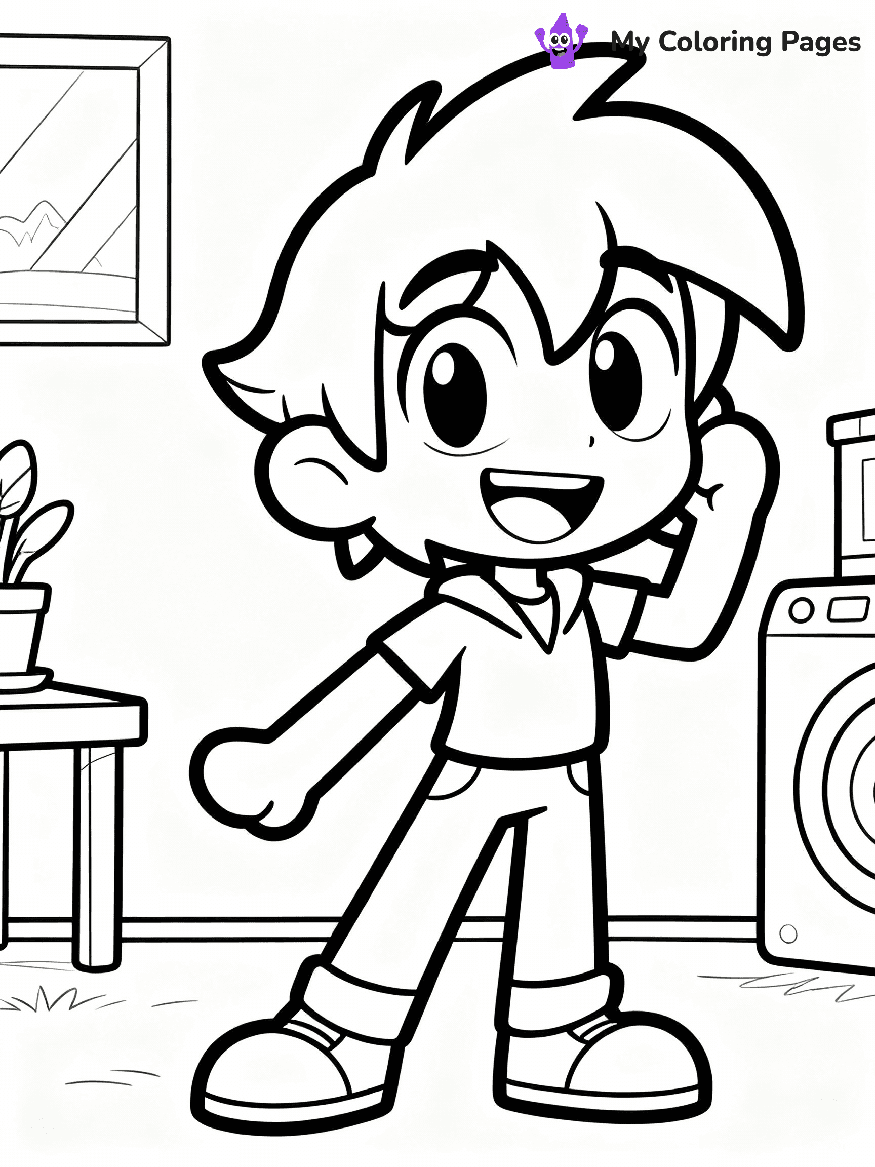 Aphmau Coloring Pages - 21