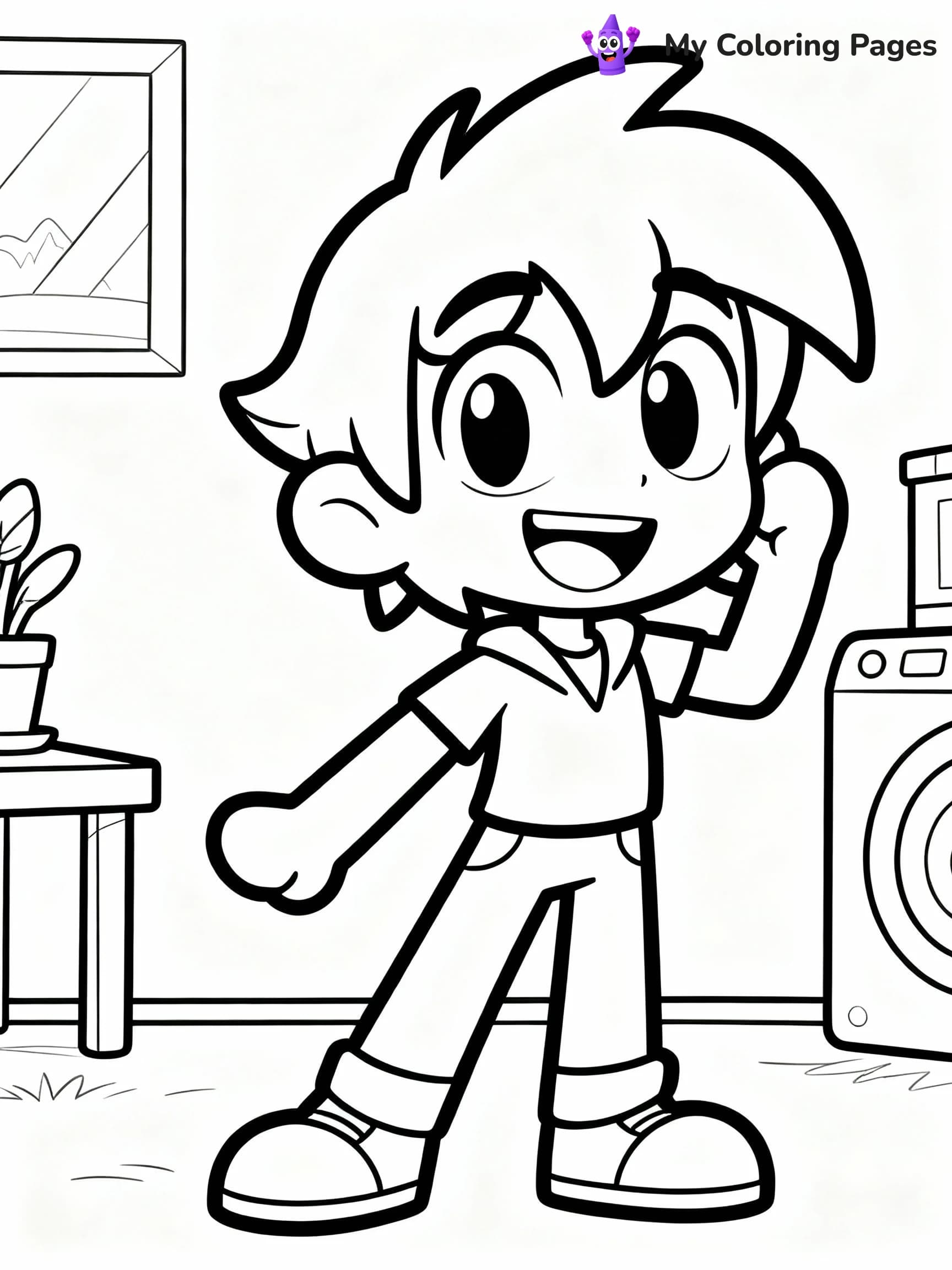 Aphmau Coloring Pages - 21
