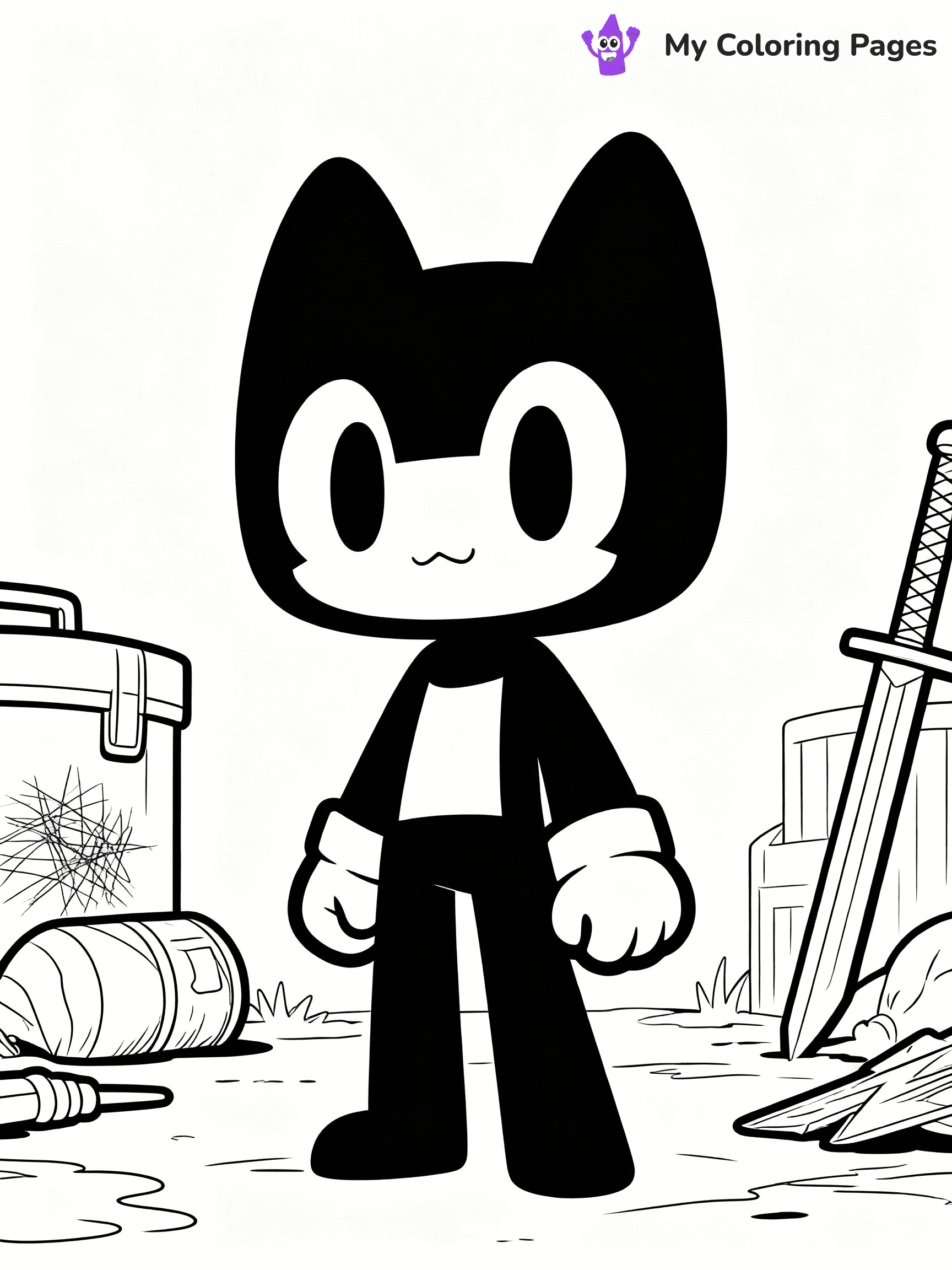 Aphmau Coloring Pages - 20