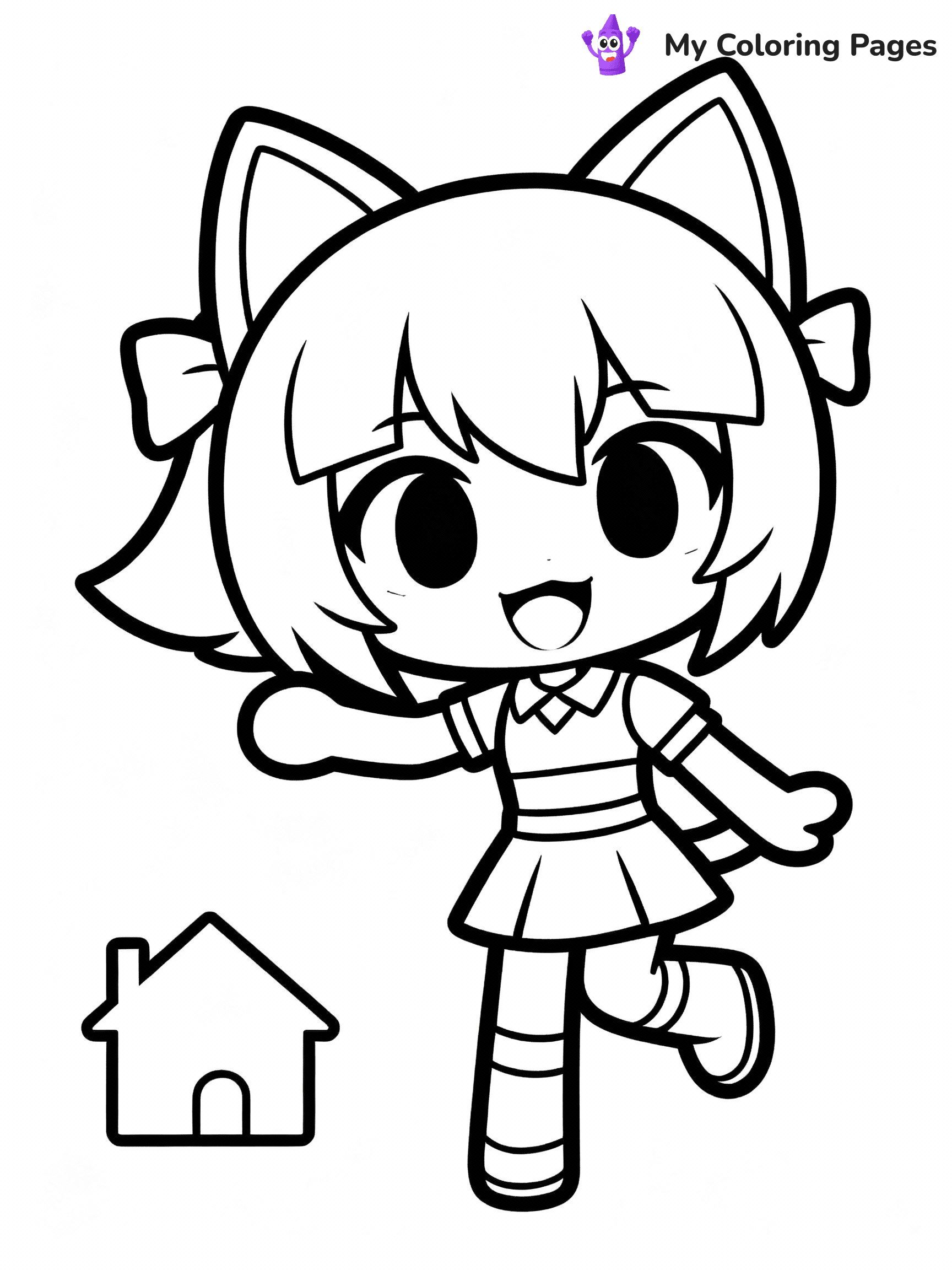 Aphmau Coloring Pages - 10