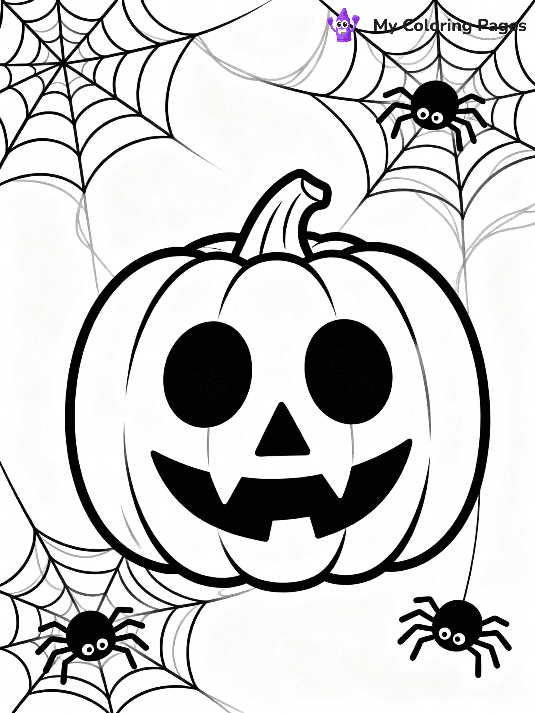 Jack O Lantern Coloring Pages - 46