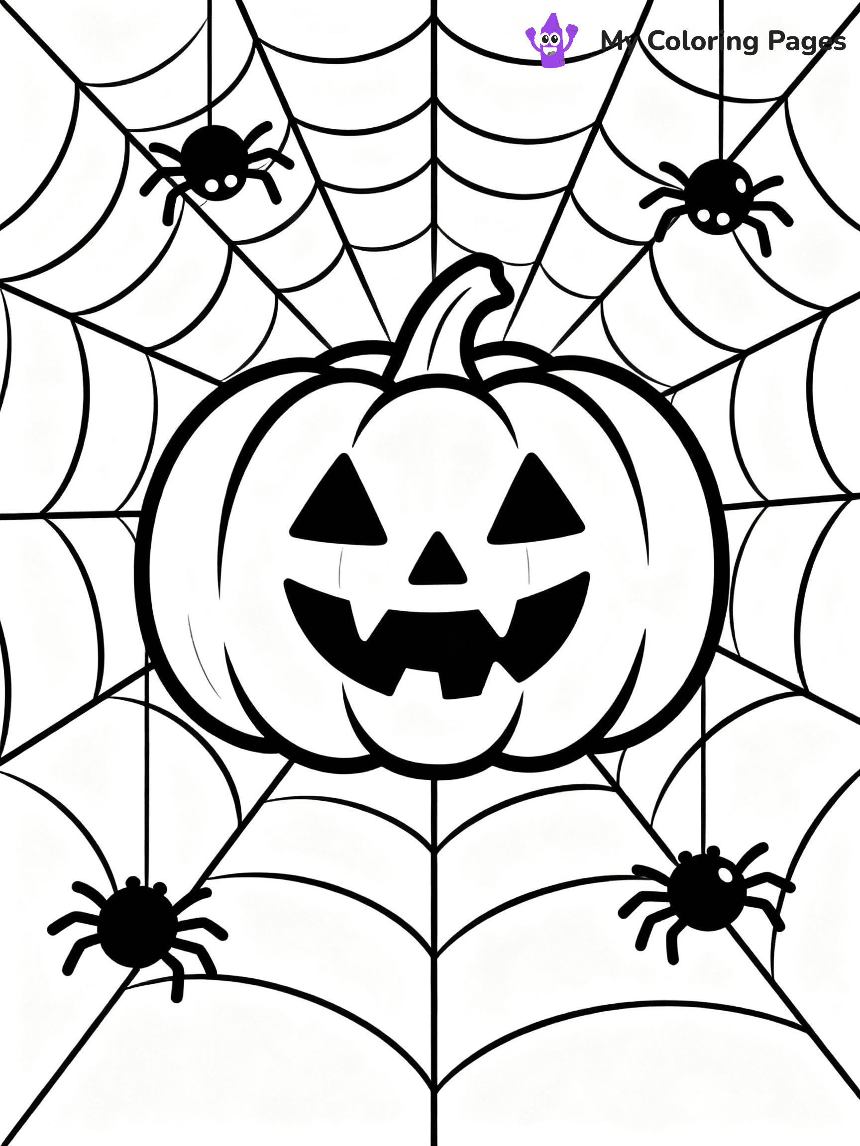 Jack O Lantern Coloring Pages - 41