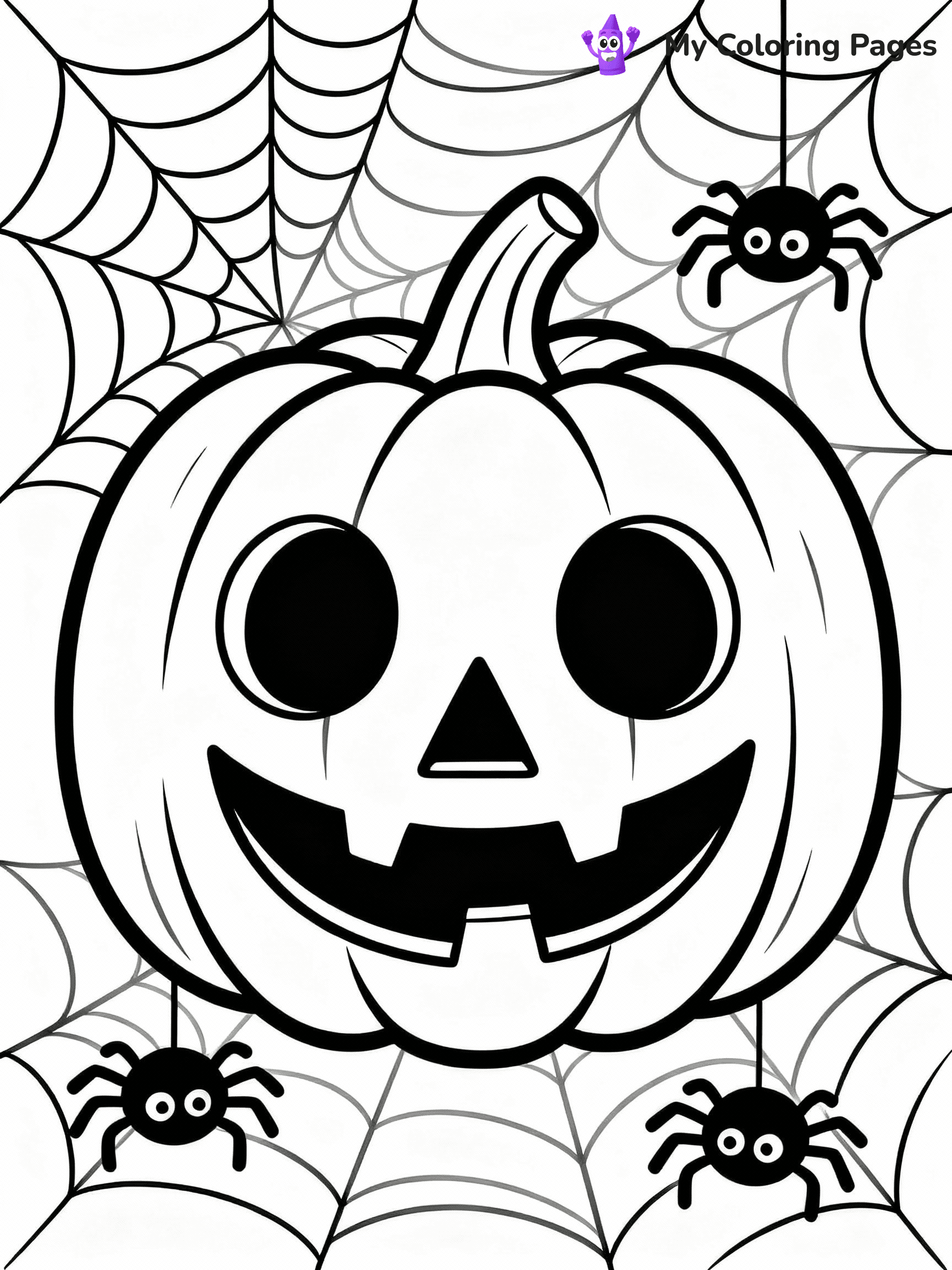 Jack O Lantern Coloring Pages - 40