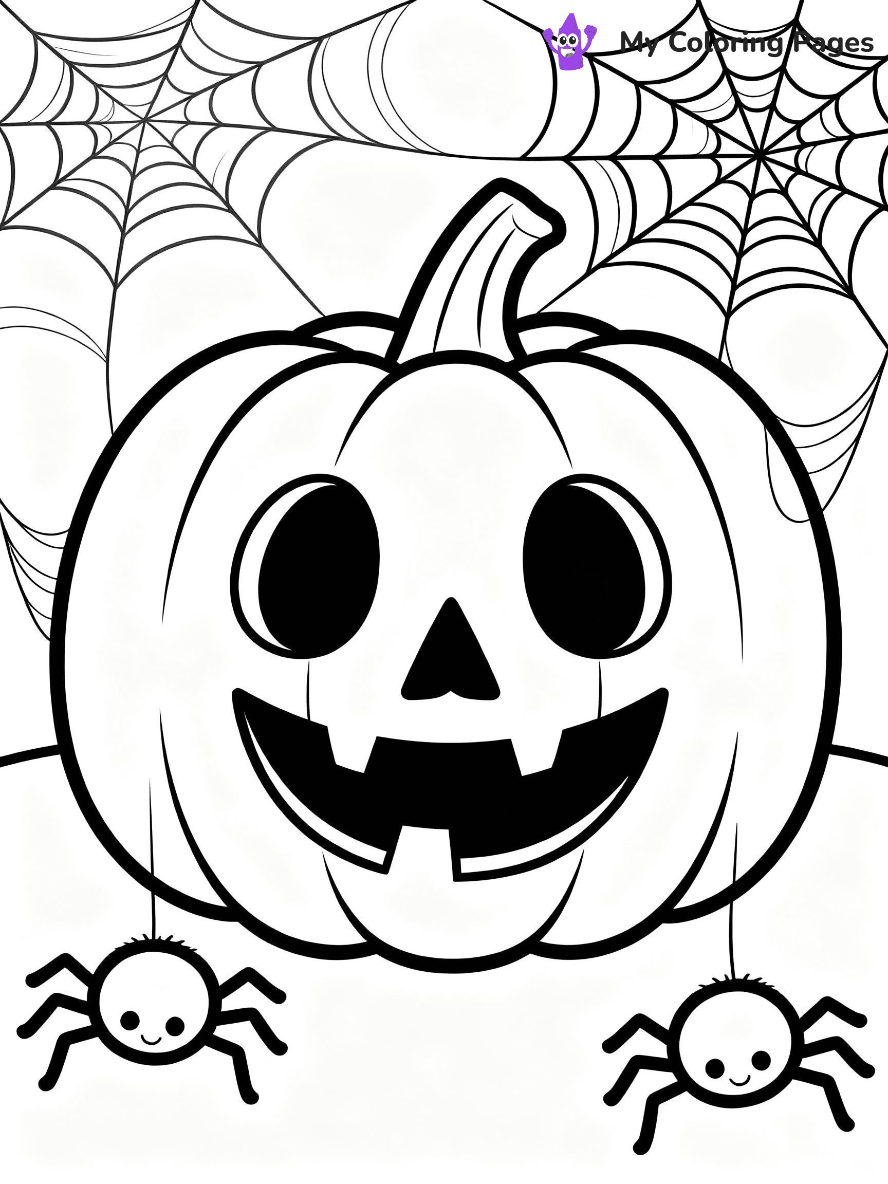 Jack O Lantern Coloring Pages - 39