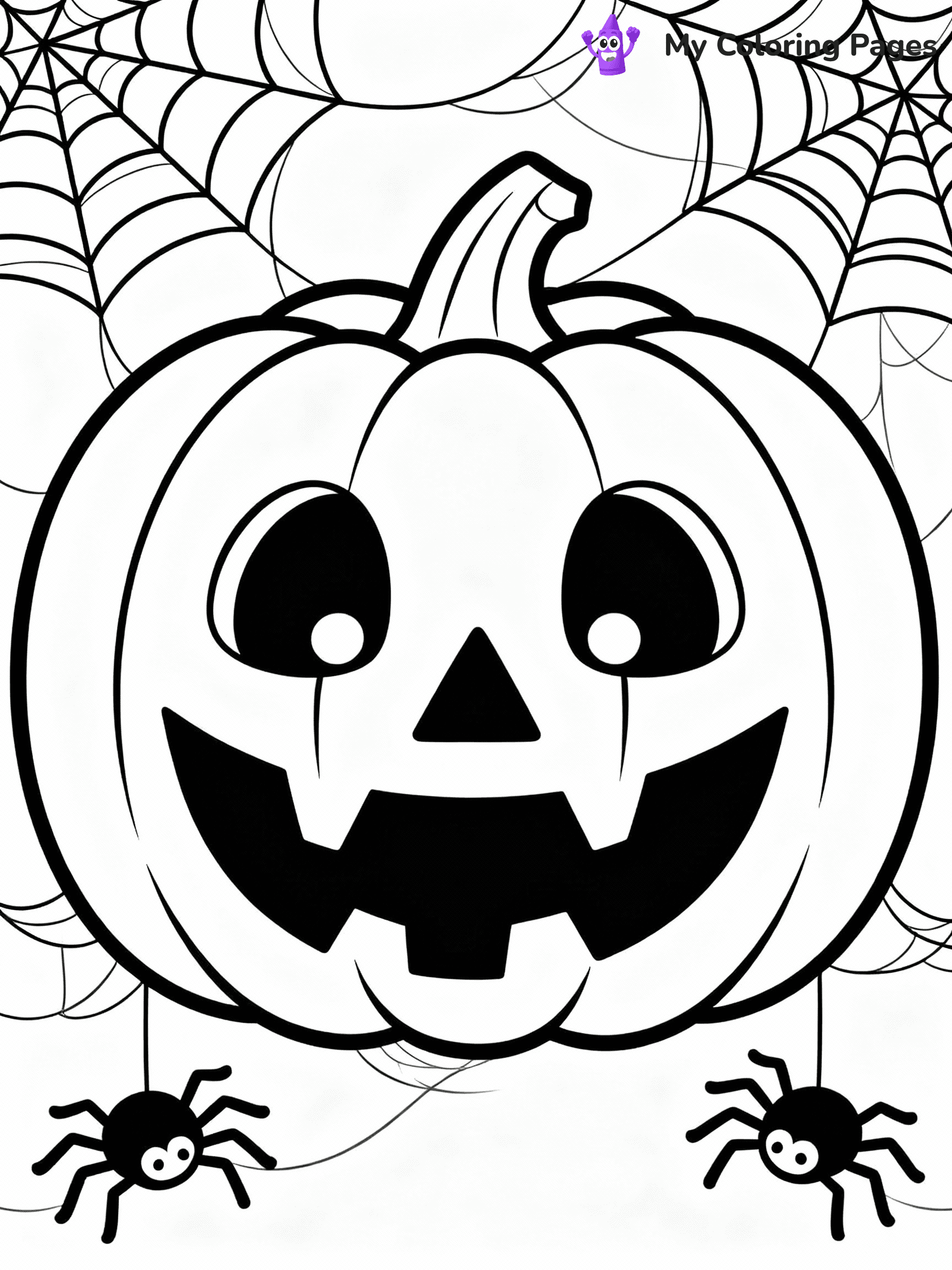 Jack O Lantern Coloring Pages - 38