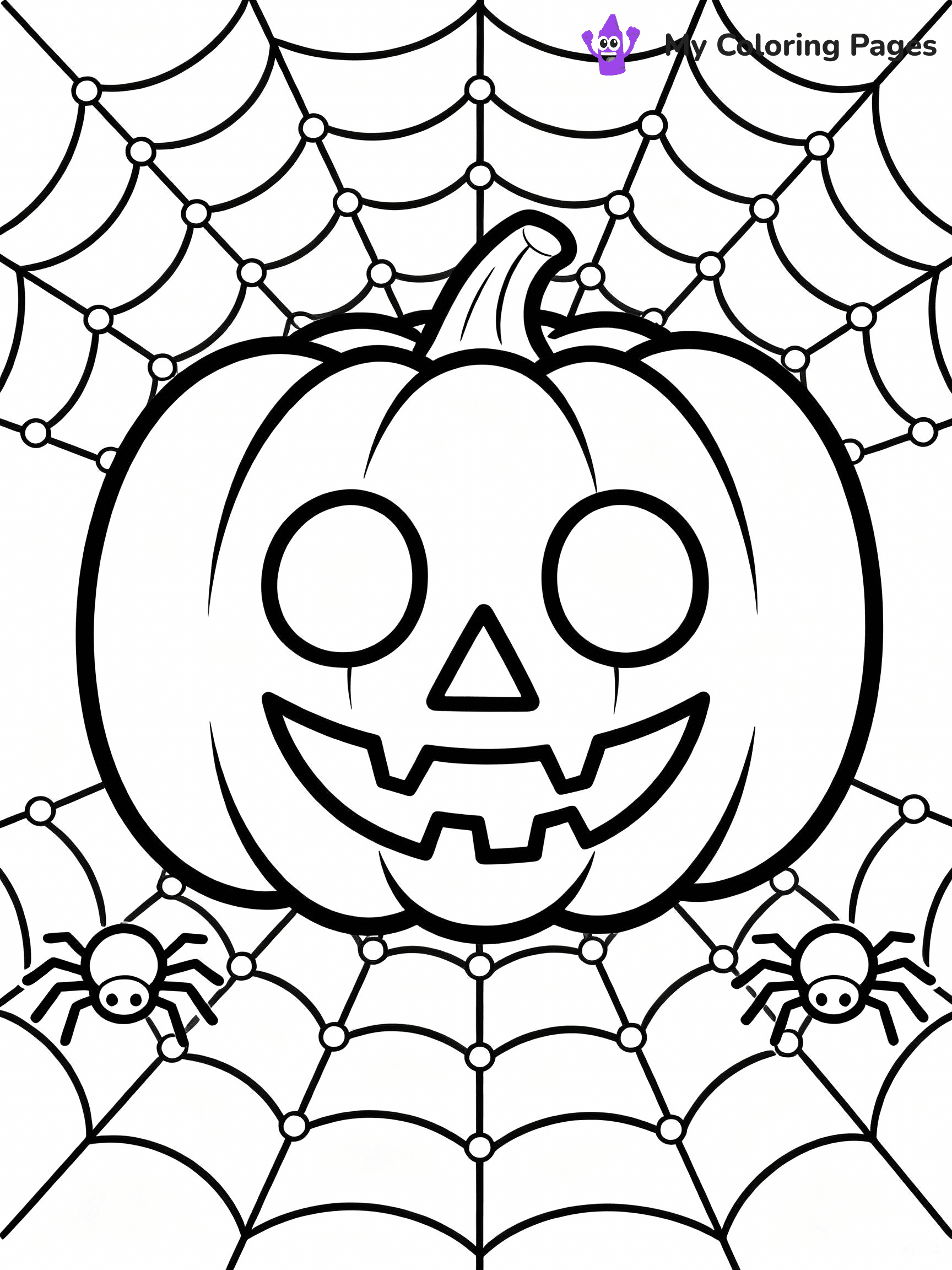 Jack O Lantern Coloring Pages - 35