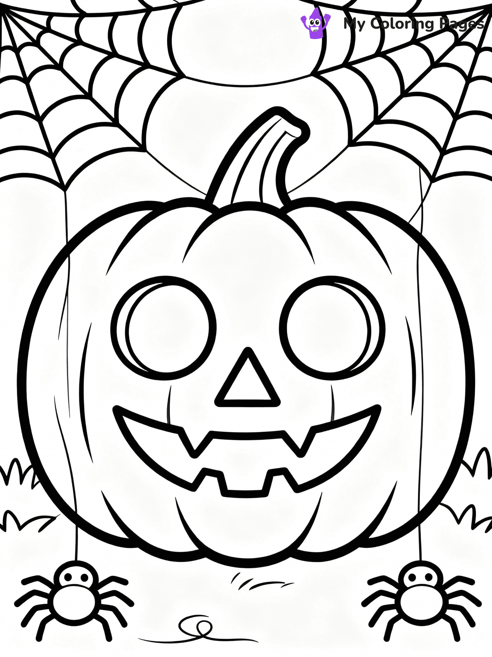 Jack O Lantern Coloring Pages - 33