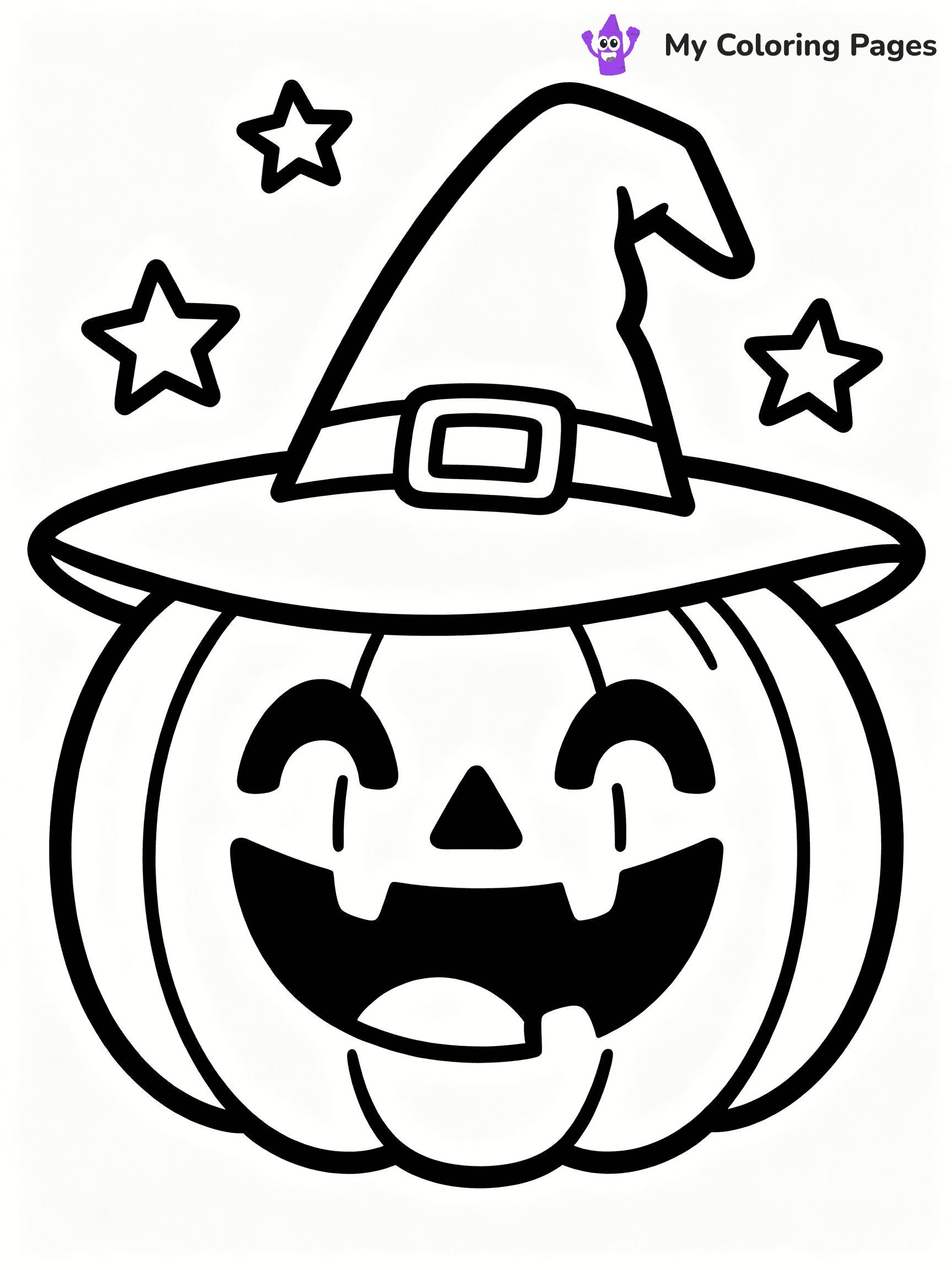Jack O Lantern Coloring Pages - 27