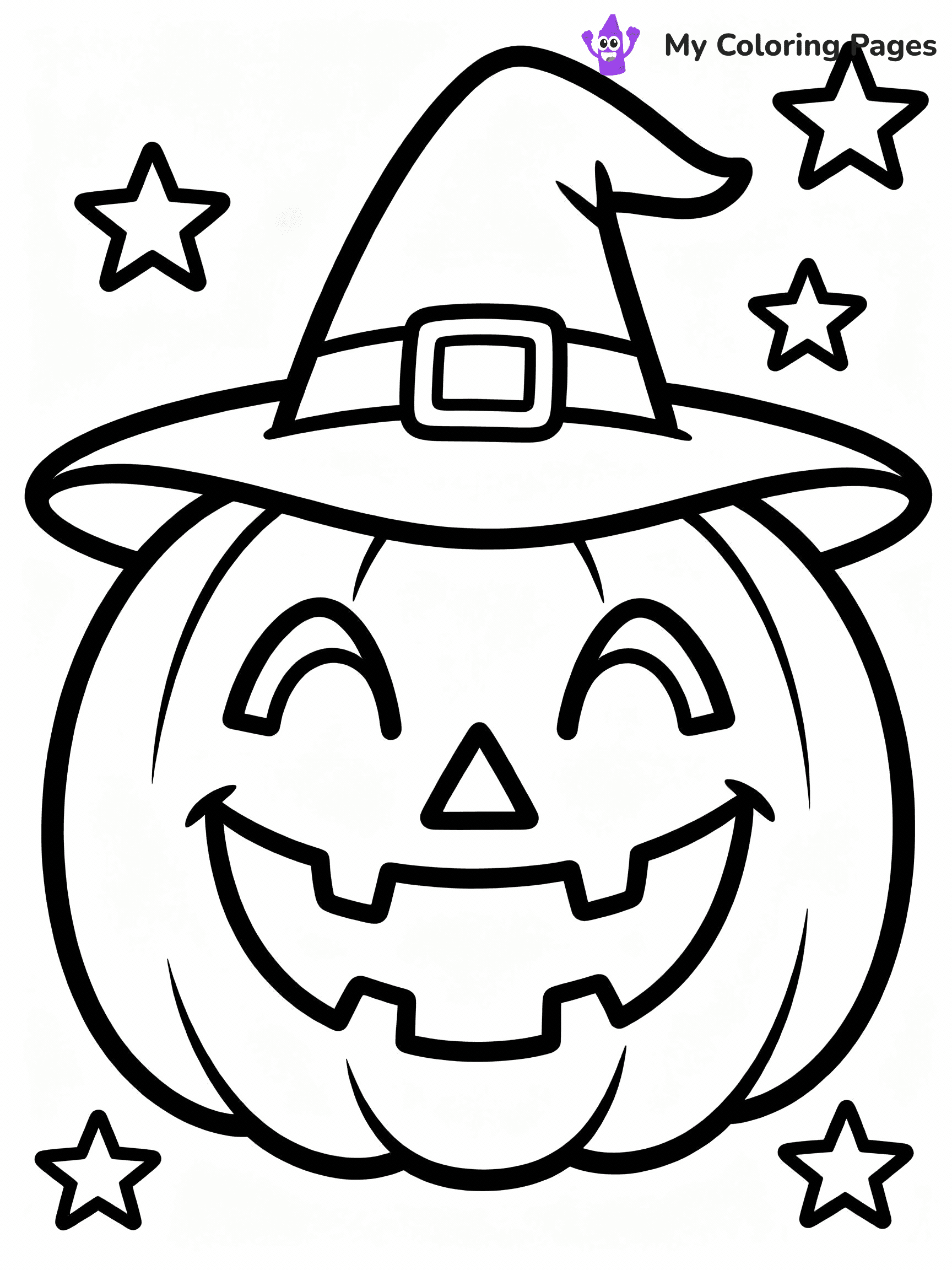 Jack O Lantern Coloring Pages - 26