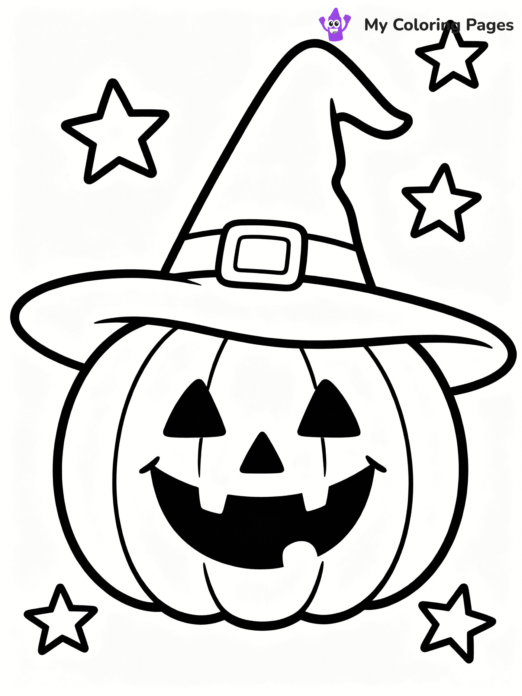 Jack O Lantern Coloring Pages - 25