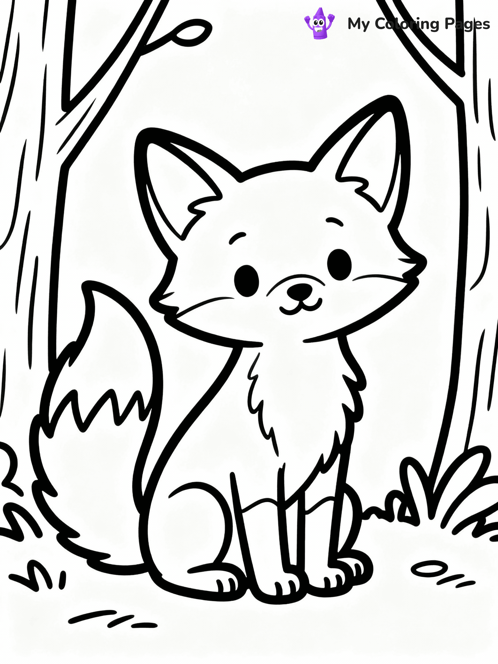 ⚠️ CRITICAL REQUIREMENT - ABSOLUTE BLACK AND WHITE ONLY ⚠️
This MUST be a BLACK AND WHITE line drawing ONLY. NO COLORS whatsoever.
- ONLY pure black lines (#000000) on pure white background (#FFFFFF)
- ABSOLUTELY NO colors, NO shading, NO gradients, NO grayscale
- If there are ANY colors in the output, the image is REJECTED
- This is a COLORING PAGE - meant to be COLORED IN by children
- The output must be UNCOLORED line art ready for coloring
⚠️ SUBJECT TO DRAW: Playful baby fox in a forest, sitting on its hind legs, bushy tail curled, large ears perked
(REMEMBER: Output must be BLACK AND WHITE line art only, NOT colored!)
# COLORING PAGE: BLACK OUTLINES ONLY - WHITE BACKGROUND MANDATORY
Create a **coloring book page** using EXACTLY two values: black lines, white space.
## NON-NEGOTIABLE BINARY RULES
- **ONLY #000000 (black) and #FFFFFF (white)** - NO other values exist
- **EVERY PIXEL = BLACK OR WHITE** - no gray/shading/antialiasing
- **WHITE BACKGROUND MANDATORY** - entire canvas stays white
- **ALL SHAPES HOLLOW** - everything is empty outlines waiting to be colored
- **FORBIDDEN:** fills, shading, gradients, patterns, textures, colors
- **NO SOLID REGIONS** - if it's not a thin line, it's wrong
## Universal Line Standards
- Black outlines ONLY - thin, uniform weight
- Every shape completely empty inside
- Closed contours suitable for coloring
- Simple flat illustration - zero depth/3D/realism
- **Style:** Whimsical Doodle Art Alley - rounded, friendly outlines (unless specified)
## Everything = Outline Only
- Characters/animals: hollow shapes
- Objects/clothing: empty contours
- Backgrounds/scenery: line work only
- Natural elements: outlined forms
- Dark/night areas: don't exist (use outlined symbols)
- Textures/patterns: convert to simple lines
## The Test
Can a child color EVERY white space with crayons? If any area is pre-filled/shaded/gray or colored in, it FAILS. Every shape must be waiting to receive color.
**FINAL OUTPUT**: Binary coloring page. Black lines define shapes. White spaces ready for coloring. Nothing else exists. No exceptions. Print-ready.
⚠️ FINAL REMINDER: Draw the subject "Playful baby fox in a forest, sitting on its hind legs, bushy tail curled, large ears perked" as BLACK AND WHITE line art. Zero colors in output.