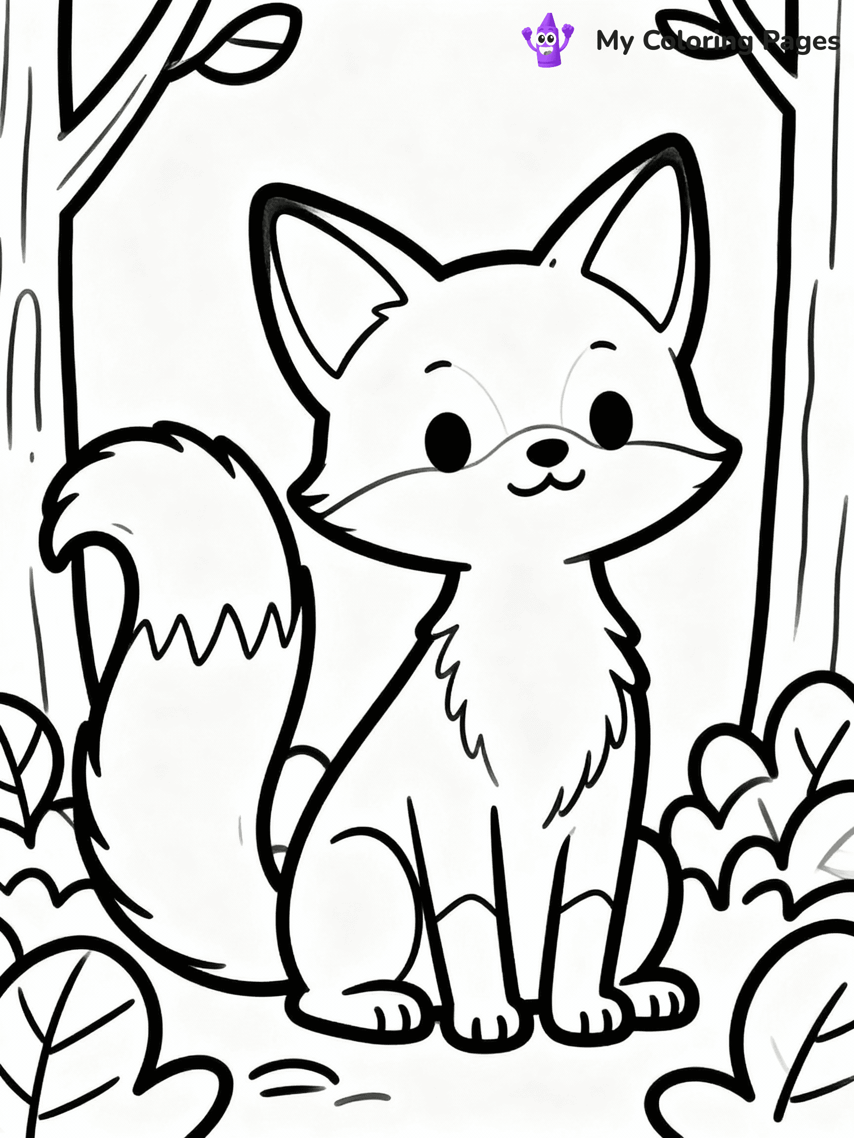 ⚠️ CRITICAL REQUIREMENT - ABSOLUTE BLACK AND WHITE ONLY ⚠️
This MUST be a BLACK AND WHITE line drawing ONLY. NO COLORS whatsoever.
- ONLY pure black lines (#000000) on pure white background (#FFFFFF)
- ABSOLUTELY NO colors, NO shading, NO gradients, NO grayscale
- If there are ANY colors in the output, the image is REJECTED
- This is a COLORING PAGE - meant to be COLORED IN by children
- The output must be UNCOLORED line art ready for coloring
⚠️ SUBJECT TO DRAW: Playful baby fox in a forest, sitting on its hind legs, bushy tail curled, large ears perked
(REMEMBER: Output must be BLACK AND WHITE line art only, NOT colored!)
# COLORING PAGE: BLACK OUTLINES ONLY - WHITE BACKGROUND MANDATORY
Create a **coloring book page** using EXACTLY two values: black lines, white space.
## NON-NEGOTIABLE BINARY RULES
- **ONLY #000000 (black) and #FFFFFF (white)** - NO other values exist
- **EVERY PIXEL = BLACK OR WHITE** - no gray/shading/antialiasing
- **WHITE BACKGROUND MANDATORY** - entire canvas stays white
- **ALL SHAPES HOLLOW** - everything is empty outlines waiting to be colored
- **FORBIDDEN:** fills, shading, gradients, patterns, textures, colors
- **NO SOLID REGIONS** - if it's not a thin line, it's wrong
## Universal Line Standards
- Black outlines ONLY - thin, uniform weight
- Every shape completely empty inside
- Closed contours suitable for coloring
- Simple flat illustration - zero depth/3D/realism
- **Style:** Whimsical Doodle Art Alley - rounded, friendly outlines (unless specified)
## Everything = Outline Only
- Characters/animals: hollow shapes
- Objects/clothing: empty contours
- Backgrounds/scenery: line work only
- Natural elements: outlined forms
- Dark/night areas: don't exist (use outlined symbols)
- Textures/patterns: convert to simple lines
## The Test
Can a child color EVERY white space with crayons? If any area is pre-filled/shaded/gray or colored in, it FAILS. Every shape must be waiting to receive color.
**FINAL OUTPUT**: Binary coloring page. Black lines define shapes. White spaces ready for coloring. Nothing else exists. No exceptions. Print-ready.
⚠️ FINAL REMINDER: Draw the subject "Playful baby fox in a forest, sitting on its hind legs, bushy tail curled, large ears perked" as BLACK AND WHITE line art. Zero colors in output.