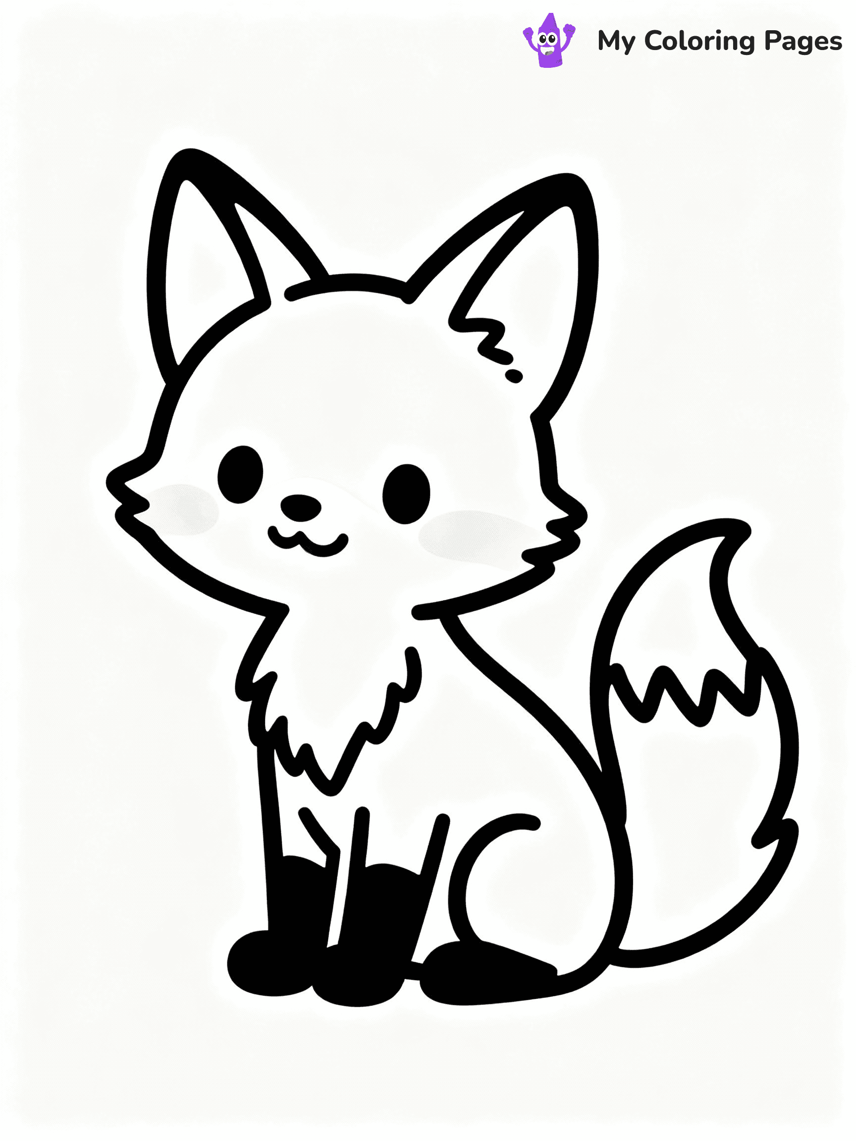 ⚠️ CRITICAL REQUIREMENT - ABSOLUTE BLACK AND WHITE ONLY ⚠️
This MUST be a BLACK AND WHITE line drawing ONLY. NO COLORS whatsoever.
- ONLY pure black lines (#000000) on pure white background (#FFFFFF)
- ABSOLUTELY NO colors, NO shading, NO gradients, NO grayscale
- If there are ANY colors in the output, the image is REJECTED
- This is a COLORING PAGE - meant to be COLORED IN by children
- The output must be UNCOLORED line art ready for coloring
⚠️ SUBJECT TO DRAW: Playful baby fox in a forest, sitting on its hind legs, bushy tail curled, large ears perked
(REMEMBER: Output must be BLACK AND WHITE line art only, NOT colored!)
# COLORING PAGE: BLACK OUTLINES ONLY - WHITE BACKGROUND MANDATORY
Create a **coloring book page** using EXACTLY two values: black lines, white space.
## NON-NEGOTIABLE BINARY RULES
- **ONLY #000000 (black) and #FFFFFF (white)** - NO other values exist
- **EVERY PIXEL = BLACK OR WHITE** - no gray/shading/antialiasing
- **WHITE BACKGROUND MANDATORY** - entire canvas stays white
- **ALL SHAPES HOLLOW** - everything is empty outlines waiting to be colored
- **FORBIDDEN:** fills, shading, gradients, patterns, textures, colors
- **NO SOLID REGIONS** - if it's not a thin line, it's wrong
## Universal Line Standards
- Black outlines ONLY - thin, uniform weight
- Every shape completely empty inside
- Closed contours suitable for coloring
- Simple flat illustration - zero depth/3D/realism
- **Style:** Whimsical Doodle Art Alley - rounded, friendly outlines (unless specified)
## Everything = Outline Only
- Characters/animals: hollow shapes
- Objects/clothing: empty contours
- Backgrounds/scenery: line work only
- Natural elements: outlined forms
- Dark/night areas: don't exist (use outlined symbols)
- Textures/patterns: convert to simple lines
## The Test
Can a child color EVERY white space with crayons? If any area is pre-filled/shaded/gray or colored in, it FAILS. Every shape must be waiting to receive color.
**FINAL OUTPUT**: Binary coloring page. Black lines define shapes. White spaces ready for coloring. Nothing else exists. No exceptions. Print-ready.
⚠️ FINAL REMINDER: Draw the subject "Playful baby fox in a forest, sitting on its hind legs, bushy tail curled, large ears perked" as BLACK AND WHITE line art. Zero colors in output.