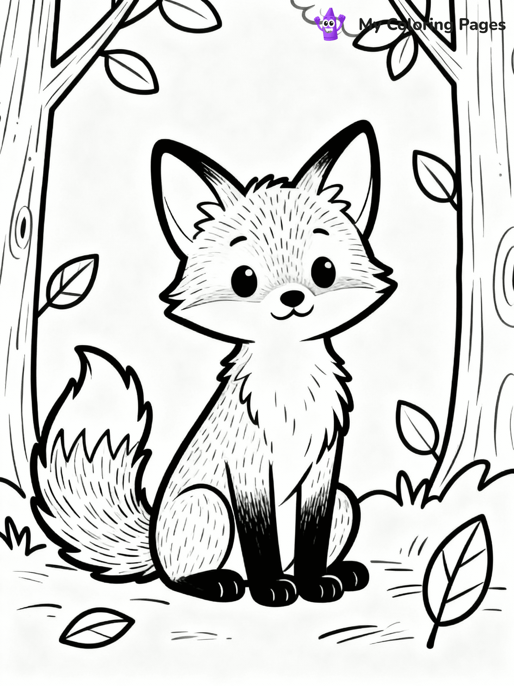 ⚠️ CRITICAL REQUIREMENT - ABSOLUTE BLACK AND WHITE ONLY ⚠️
This MUST be a BLACK AND WHITE line drawing ONLY. NO COLORS whatsoever.
- ONLY pure black lines (#000000) on pure white background (#FFFFFF)
- ABSOLUTELY NO colors, NO shading, NO gradients, NO grayscale
- If there are ANY colors in the output, the image is REJECTED
- This is a COLORING PAGE - meant to be COLORED IN by children
- The output must be UNCOLORED line art ready for coloring
⚠️ SUBJECT TO DRAW: Playful baby fox in a forest, sitting on its hind legs, bushy tail curled, large ears perked
(REMEMBER: Output must be BLACK AND WHITE line art only, NOT colored!)
# COLORING PAGE: BLACK OUTLINES ONLY - WHITE BACKGROUND MANDATORY
Create a **coloring book page** using EXACTLY two values: black lines, white space.
## NON-NEGOTIABLE BINARY RULES
- **ONLY #000000 (black) and #FFFFFF (white)** - NO other values exist
- **EVERY PIXEL = BLACK OR WHITE** - no gray/shading/antialiasing
- **WHITE BACKGROUND MANDATORY** - entire canvas stays white
- **ALL SHAPES HOLLOW** - everything is empty outlines waiting to be colored
- **FORBIDDEN:** fills, shading, gradients, patterns, textures, colors
- **NO SOLID REGIONS** - if it's not a thin line, it's wrong
## Universal Line Standards
- Black outlines ONLY - thin, uniform weight
- Every shape completely empty inside
- Closed contours suitable for coloring
- Simple flat illustration - zero depth/3D/realism
- **Style:** Whimsical Doodle Art Alley - rounded, friendly outlines (unless specified)
## Everything = Outline Only
- Characters/animals: hollow shapes
- Objects/clothing: empty contours
- Backgrounds/scenery: line work only
- Natural elements: outlined forms
- Dark/night areas: don't exist (use outlined symbols)
- Textures/patterns: convert to simple lines
## The Test
Can a child color EVERY white space with crayons? If any area is pre-filled/shaded/gray or colored in, it FAILS. Every shape must be waiting to receive color.
**FINAL OUTPUT**: Binary coloring page. Black lines define shapes. White spaces ready for coloring. Nothing else exists. No exceptions. Print-ready.
⚠️ FINAL REMINDER: Draw the subject "Playful baby fox in a forest, sitting on its hind legs, bushy tail curled, large ears perked" as BLACK AND WHITE line art. Zero colors in output.