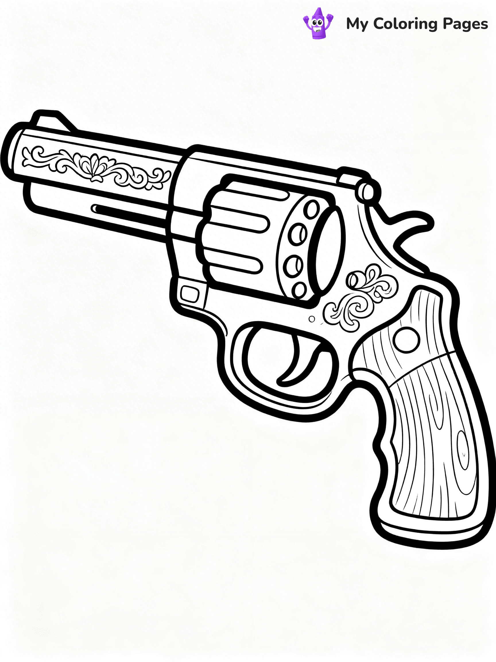 Nerf Gun Coloring Pages - 14