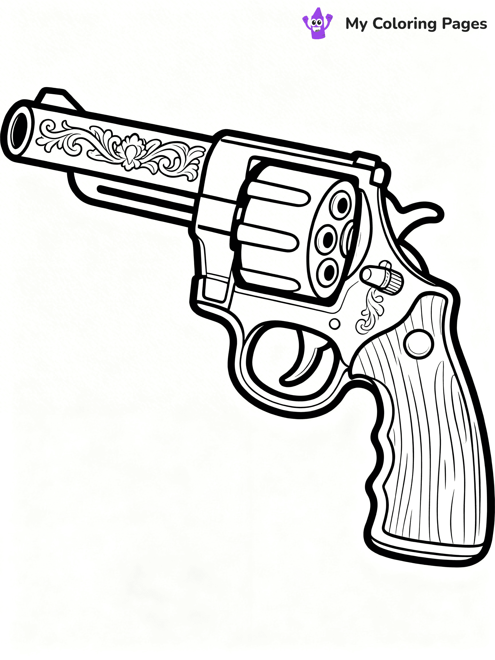 Nerf Gun Coloring Pages - 12
