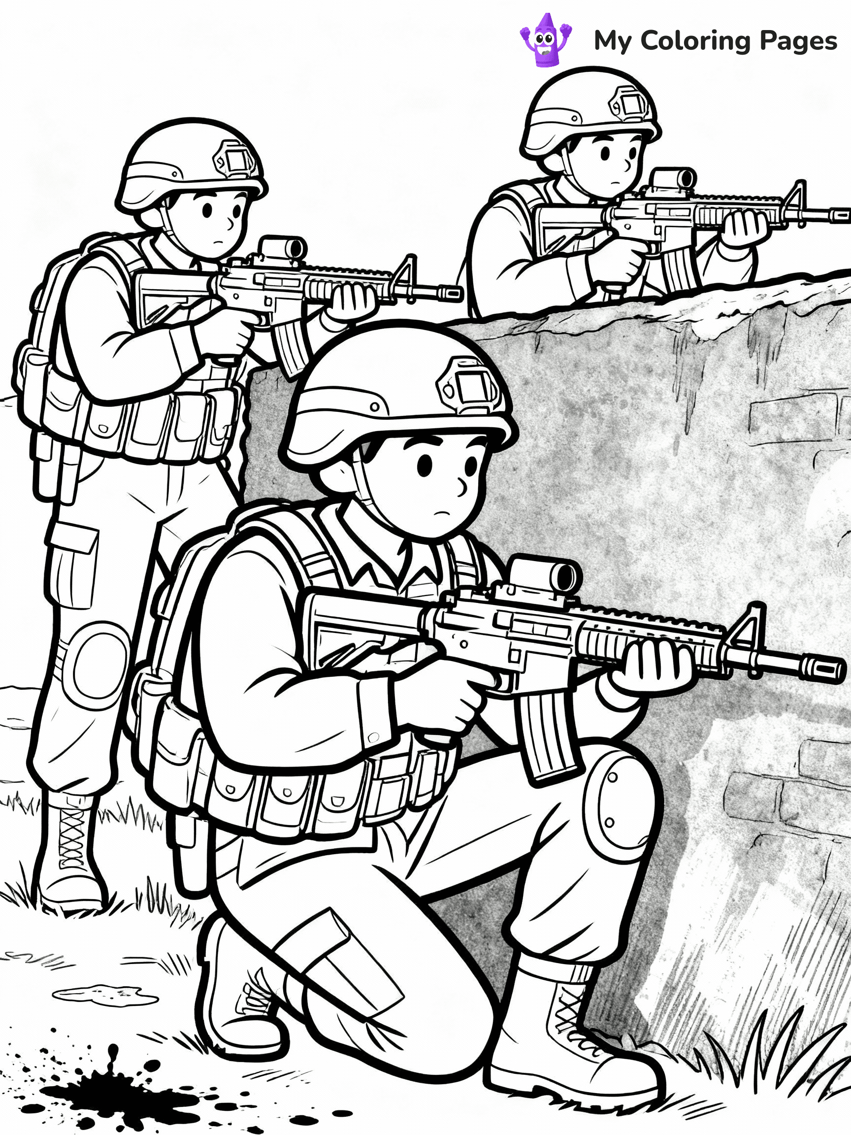 Call Of Duty Coloring Pages - 26