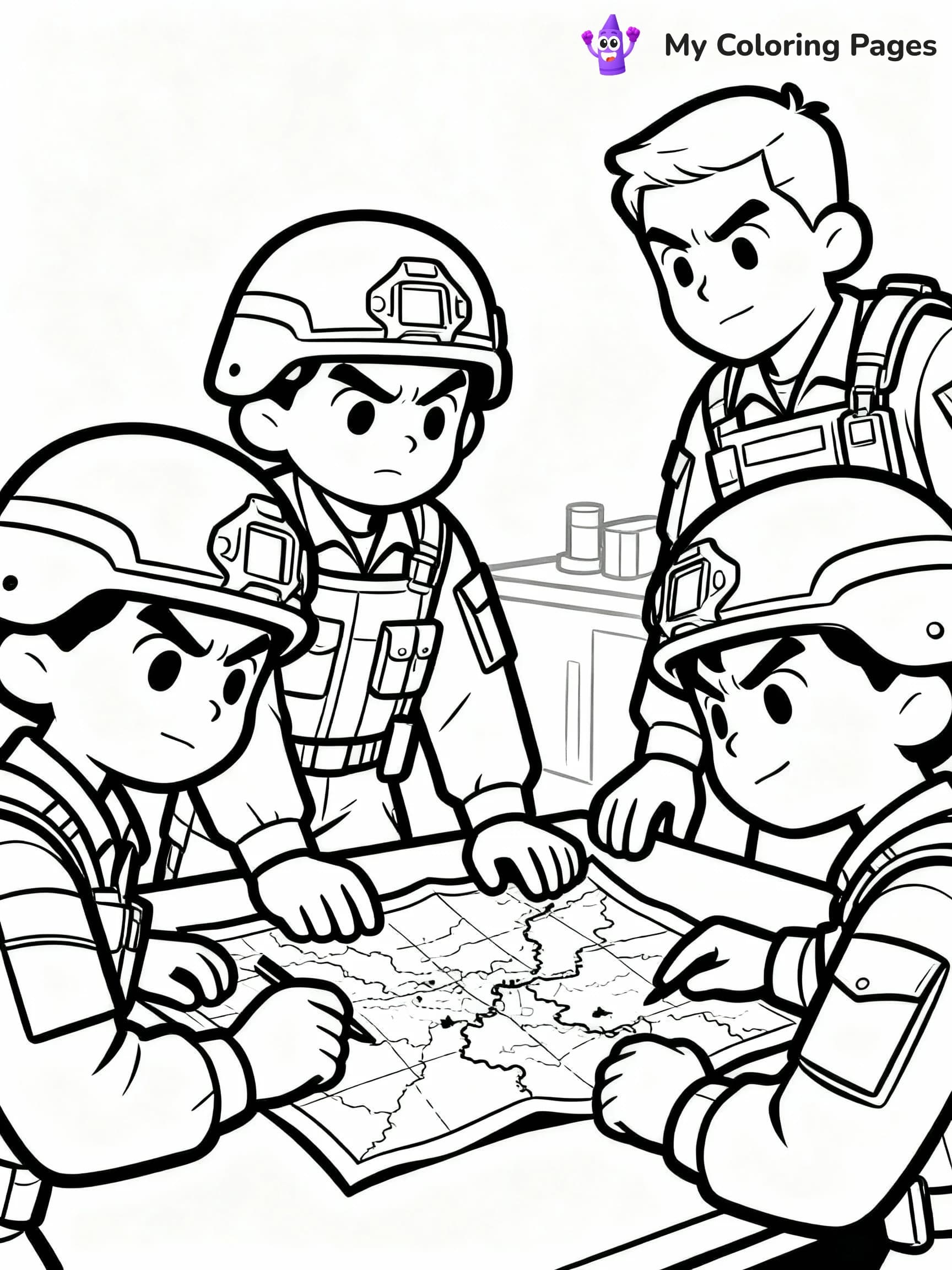 Call Of Duty Coloring Pages - 24