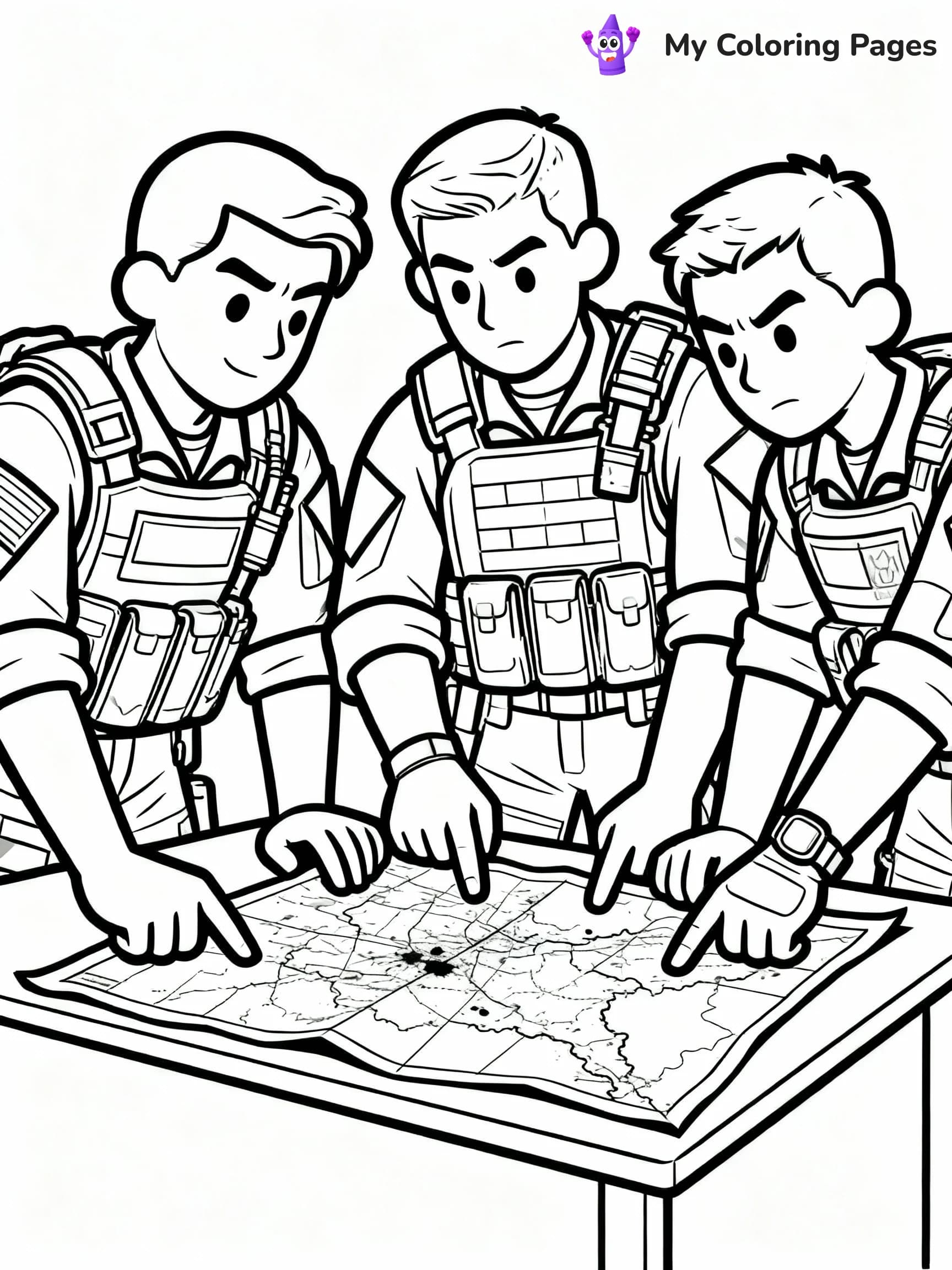 Call Of Duty Coloring Pages - 23