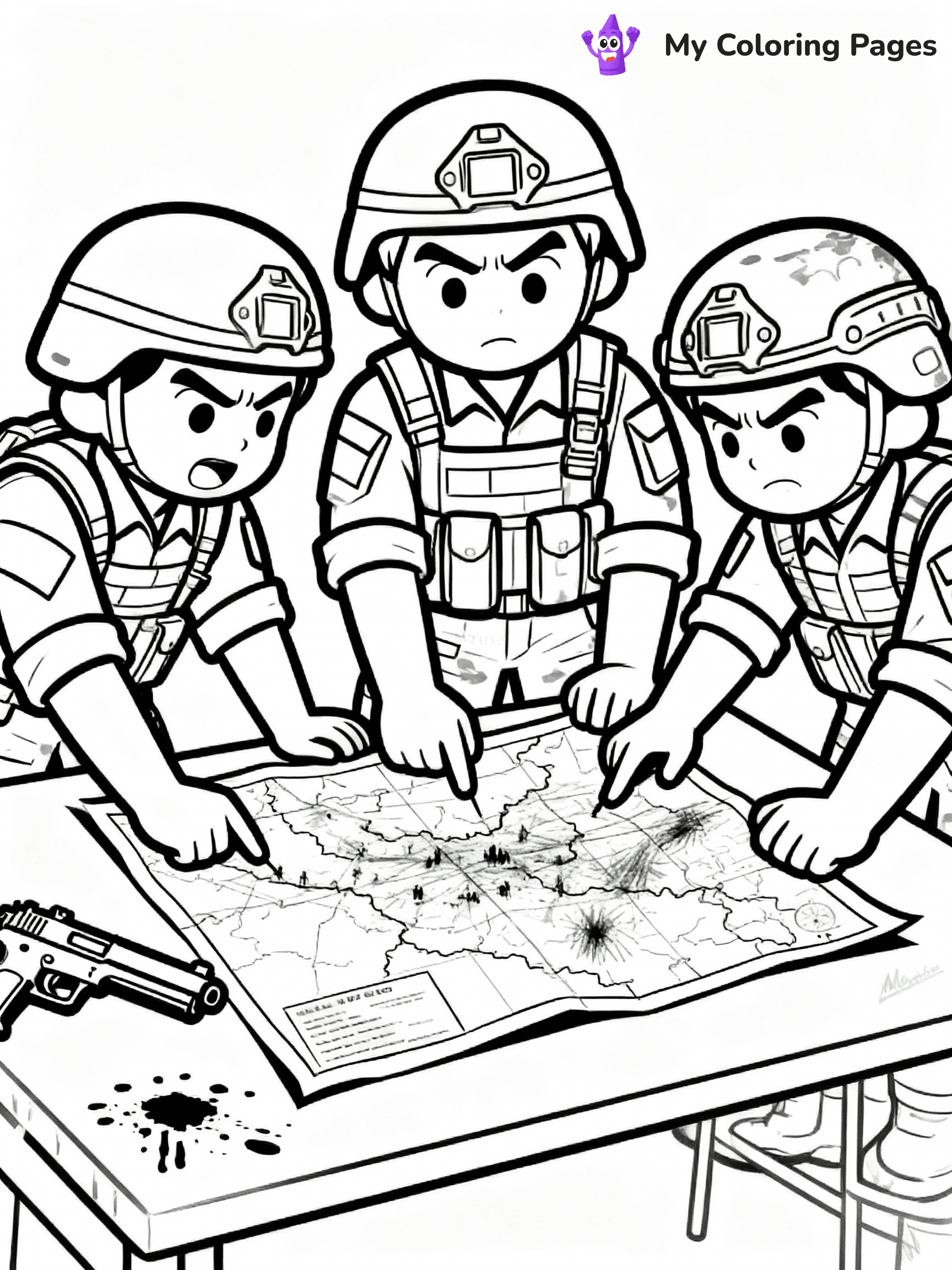 Call Of Duty Coloring Pages - 22
