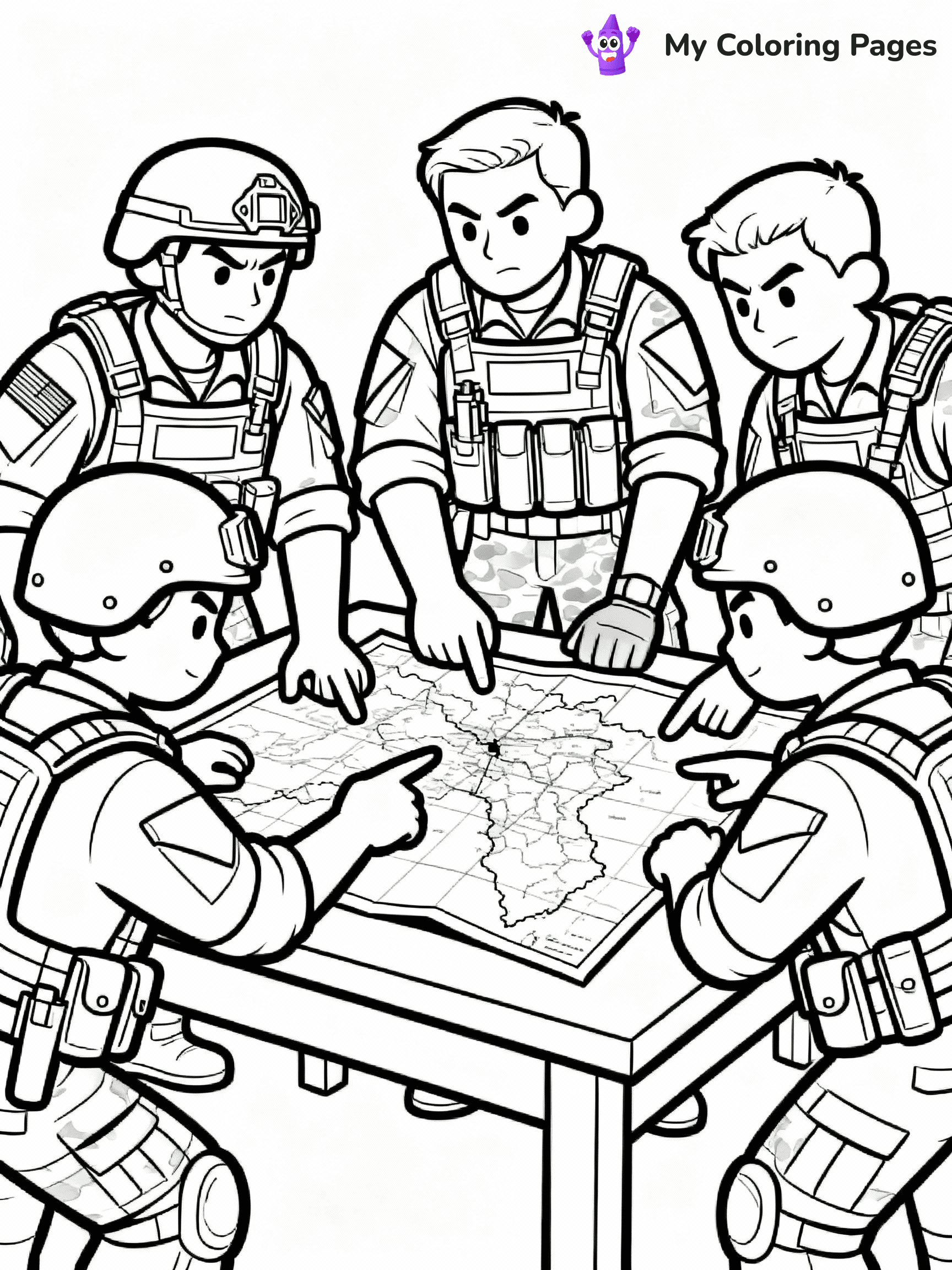 Call Of Duty Coloring Pages - 20