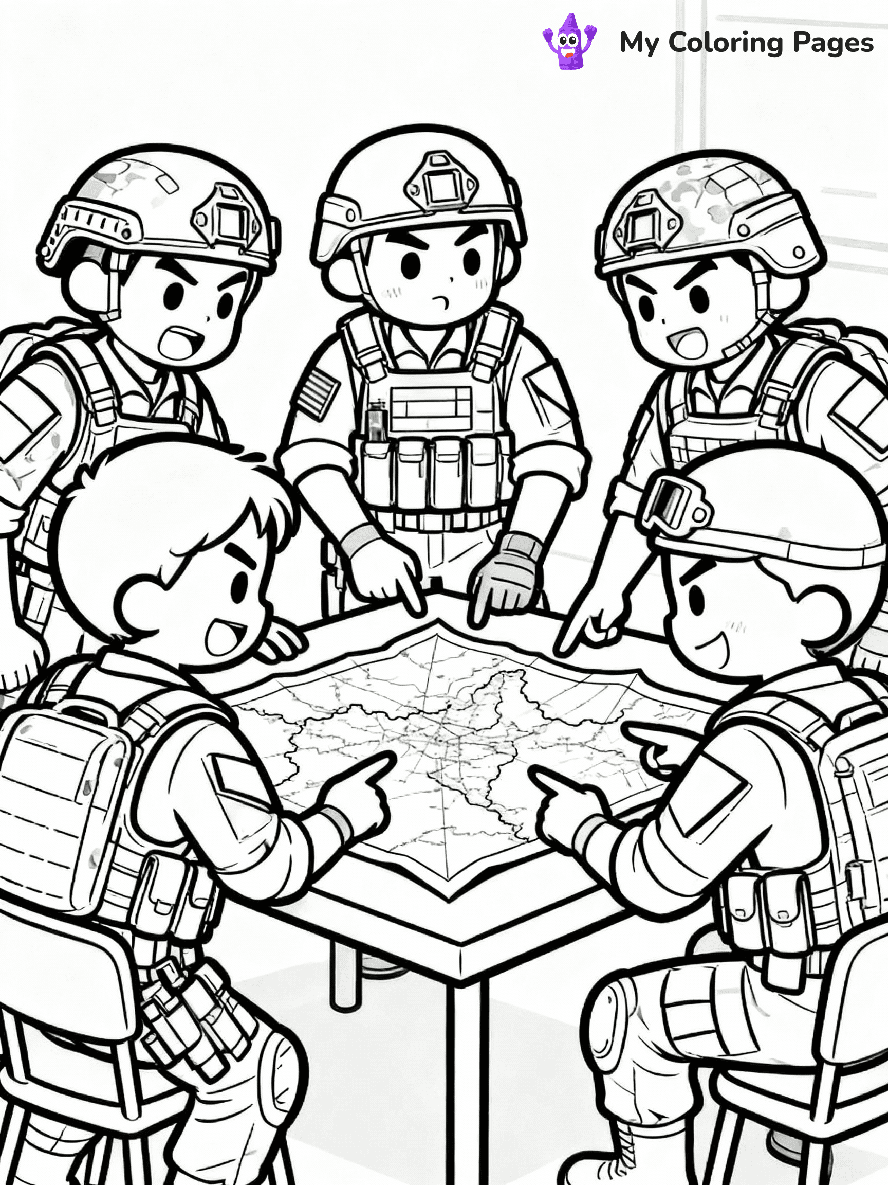 Call Of Duty Coloring Pages - 19