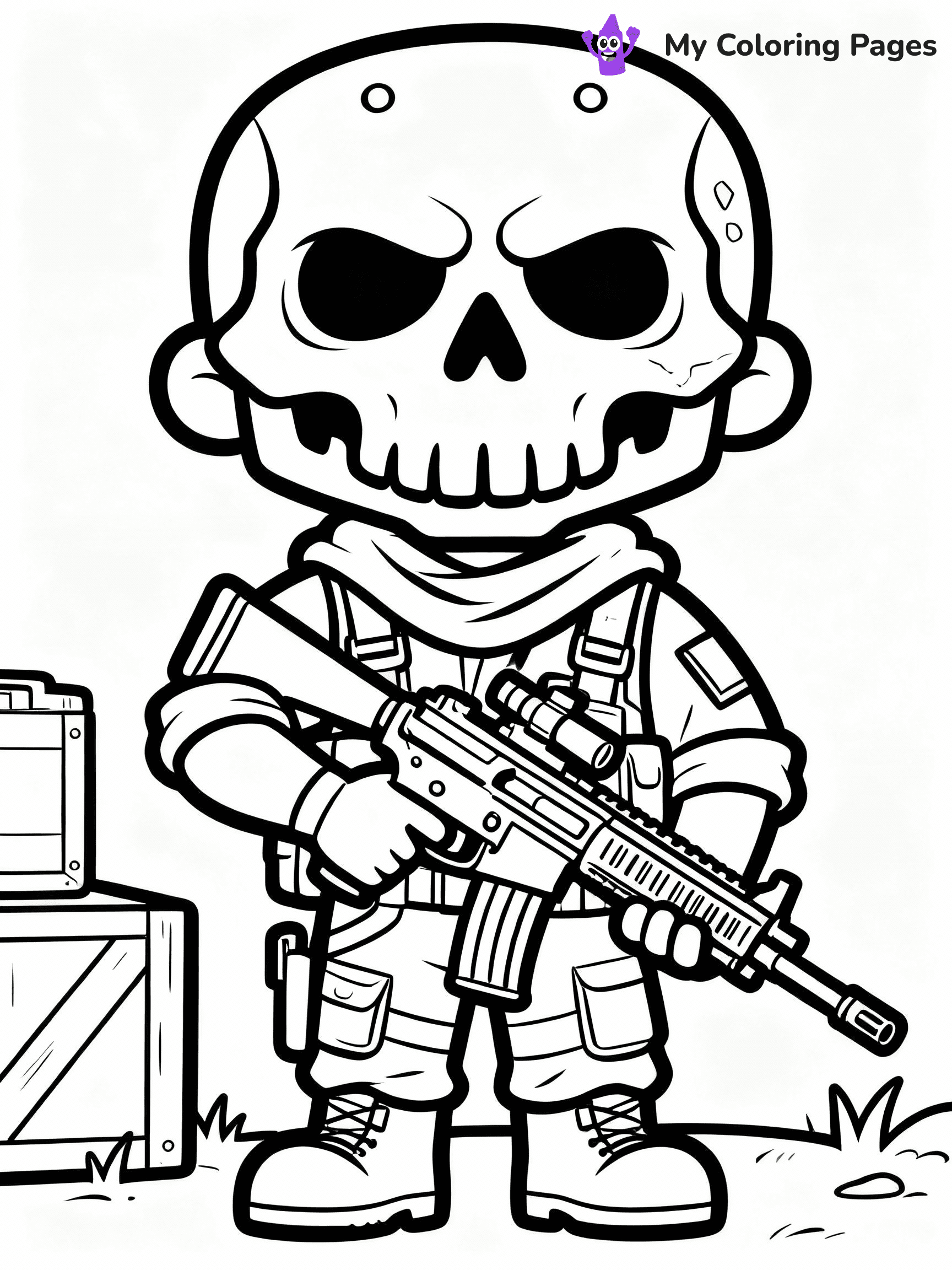 Call Of Duty Coloring Pages - 17