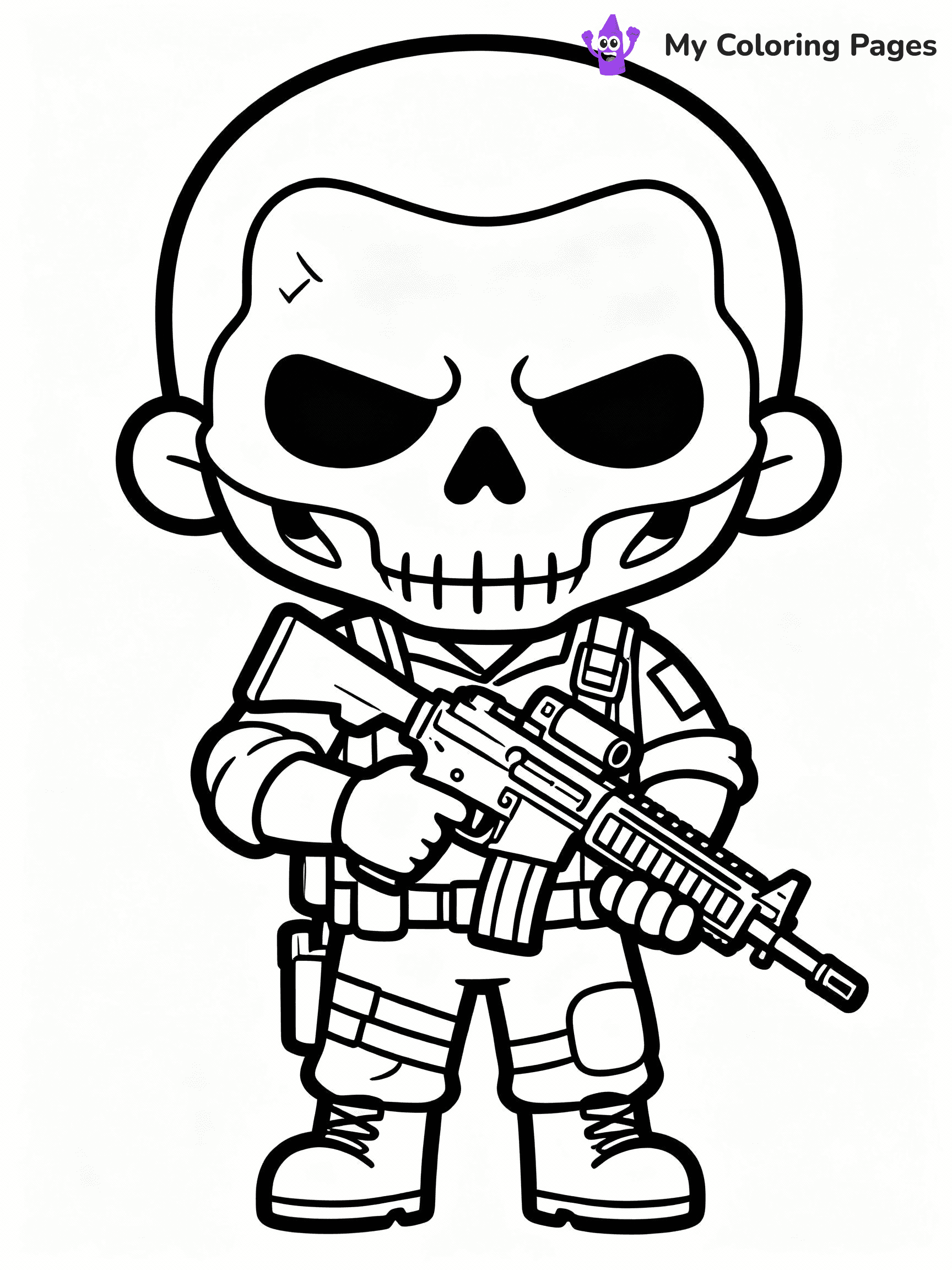 Call Of Duty Coloring Pages - 15