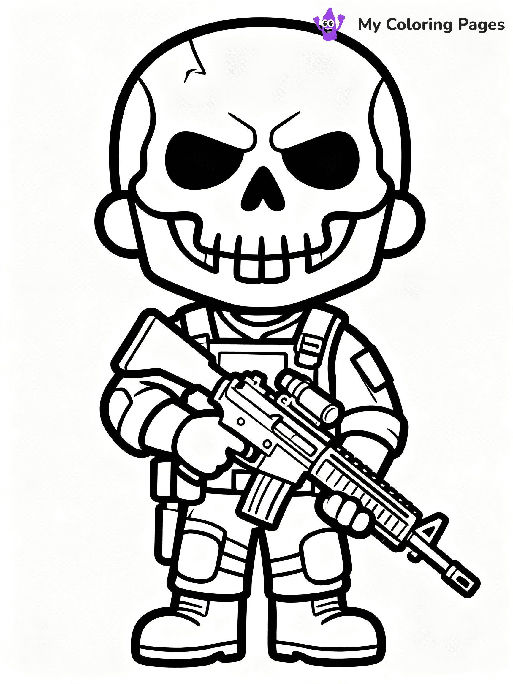 Call Of Duty Coloring Pages - 14