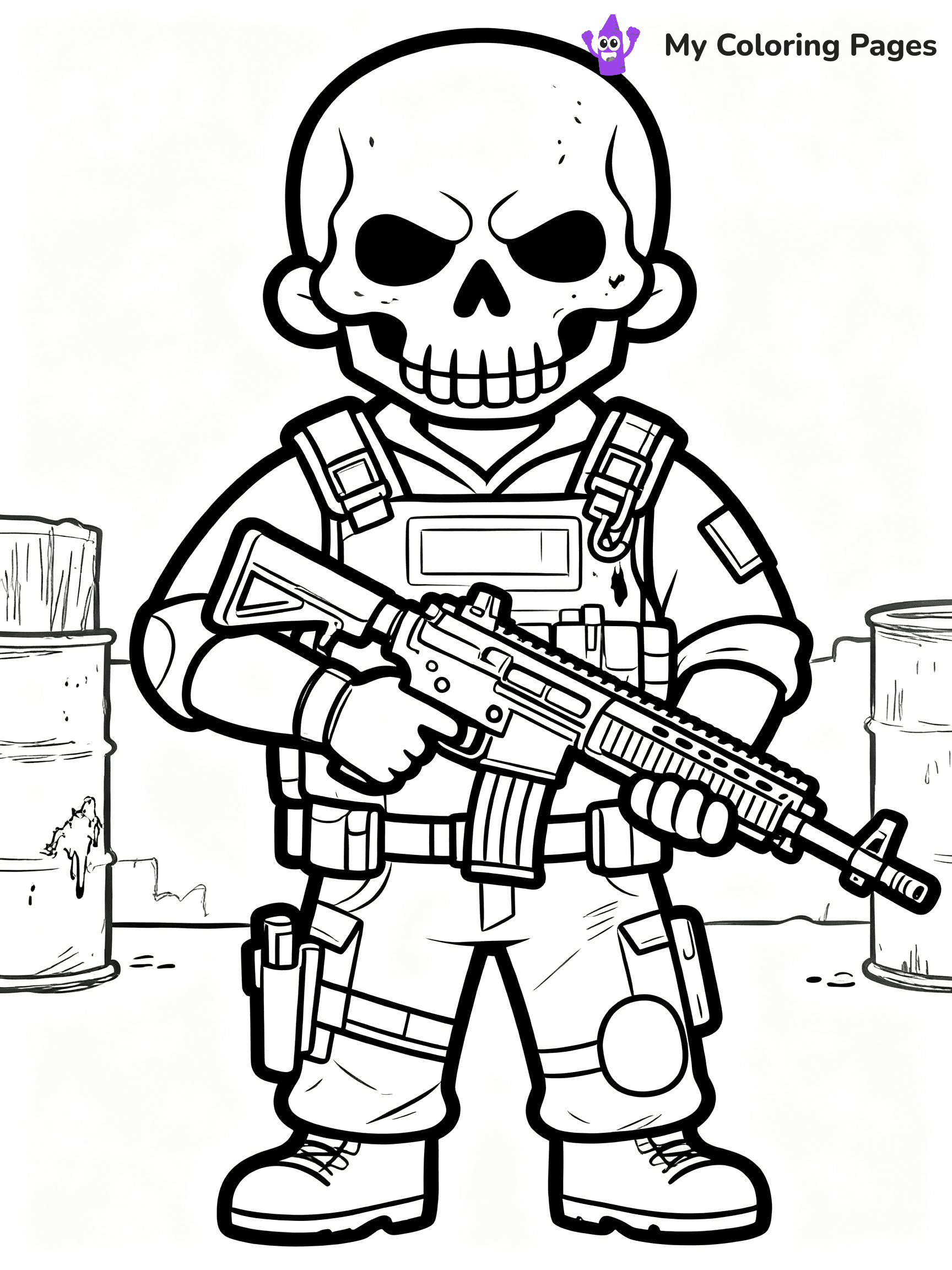 Call Of Duty Coloring Pages - 13