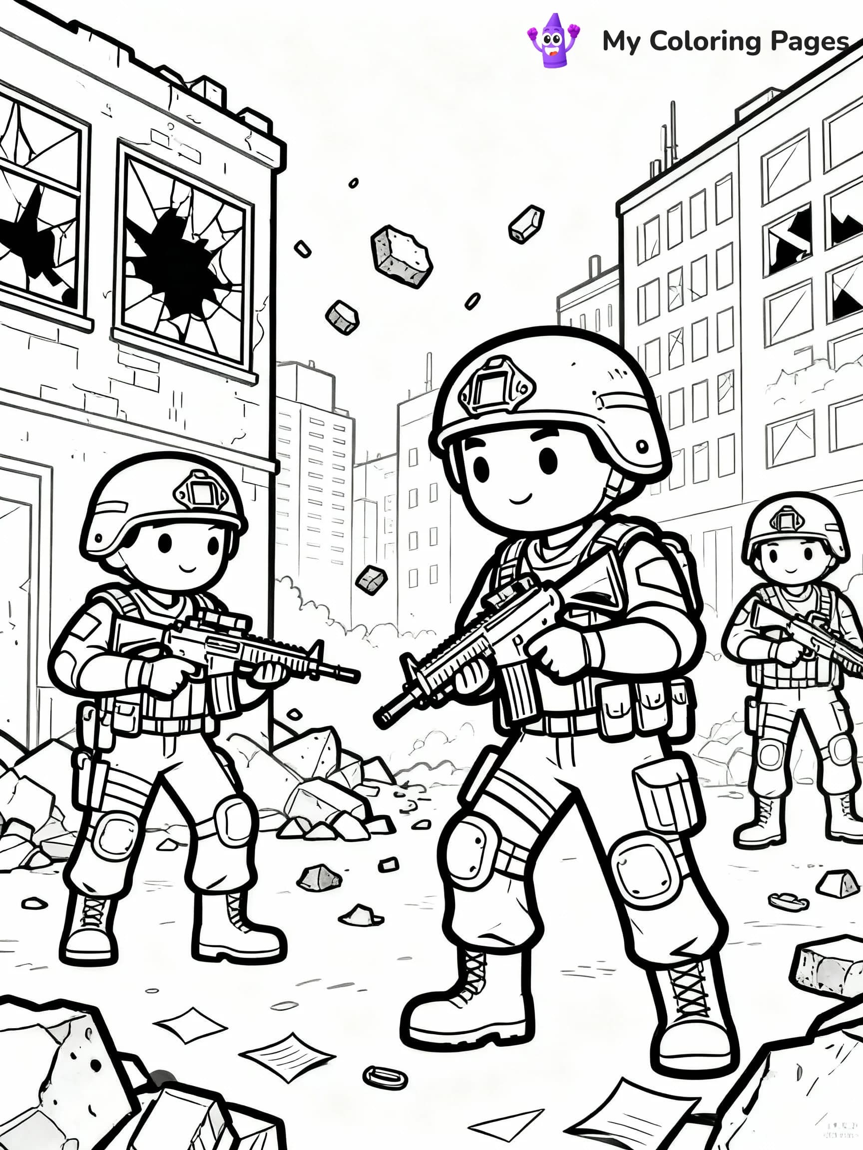 Call Of Duty Coloring Pages - 11