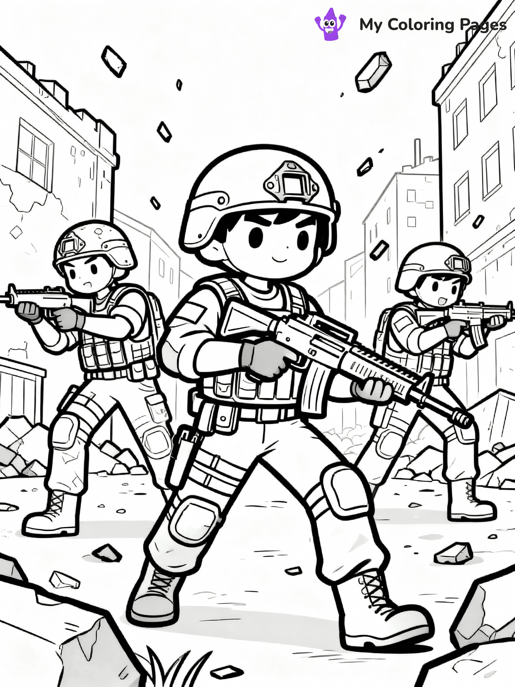 Call Of Duty Coloring Pages - 10