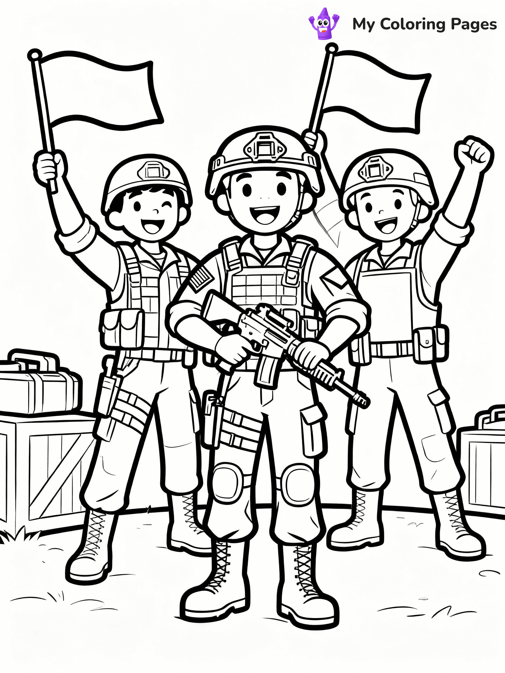 Call Of Duty Coloring Pages - 7