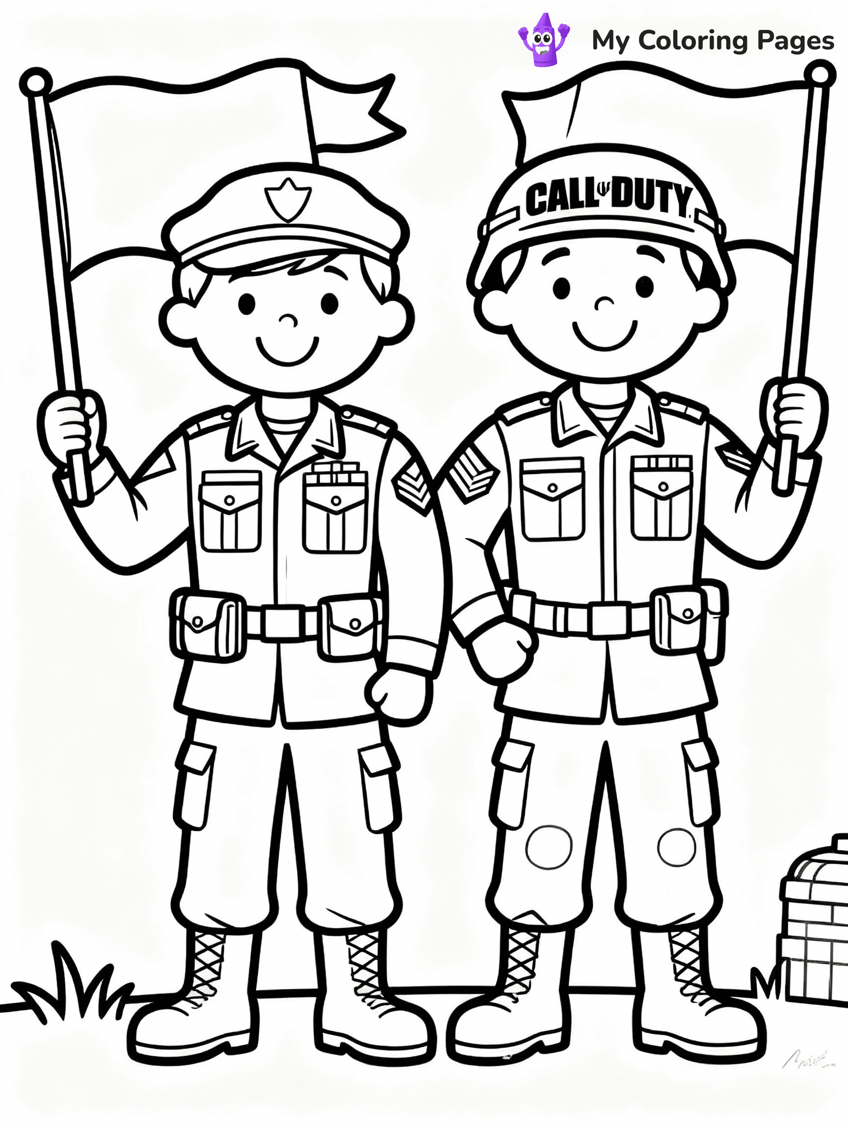 Call Of Duty Coloring Pages - 6