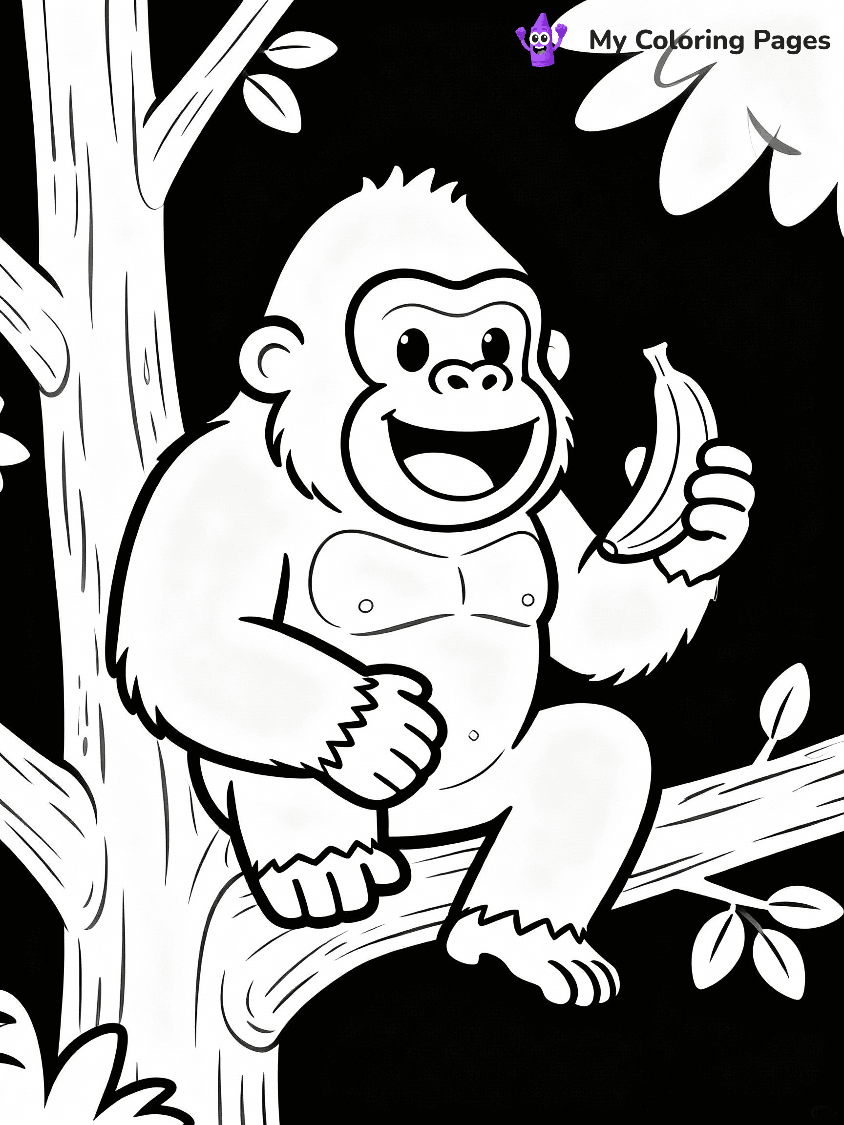 King Kong Coloring Pages - 30