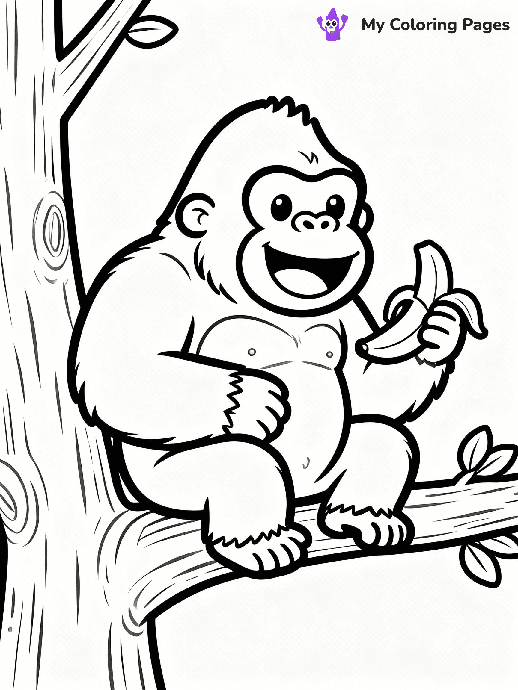 King Kong Coloring Pages - 27