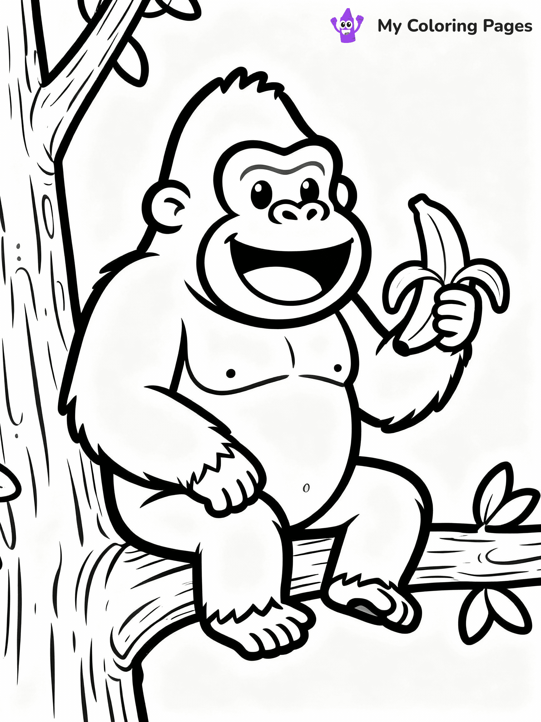 King Kong Coloring Pages - 24