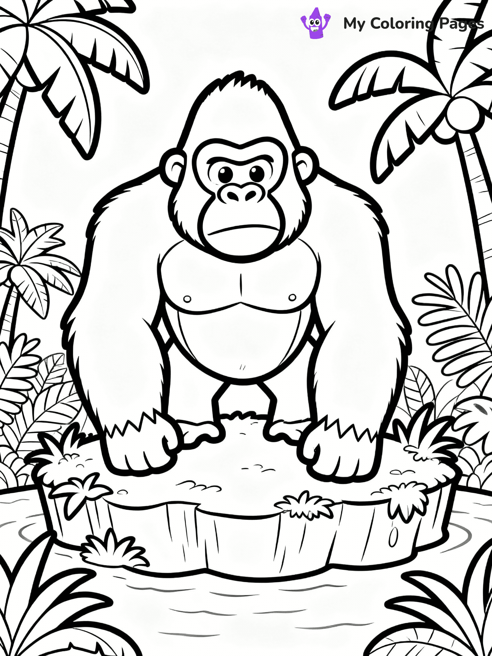 King Kong Coloring Pages - 5