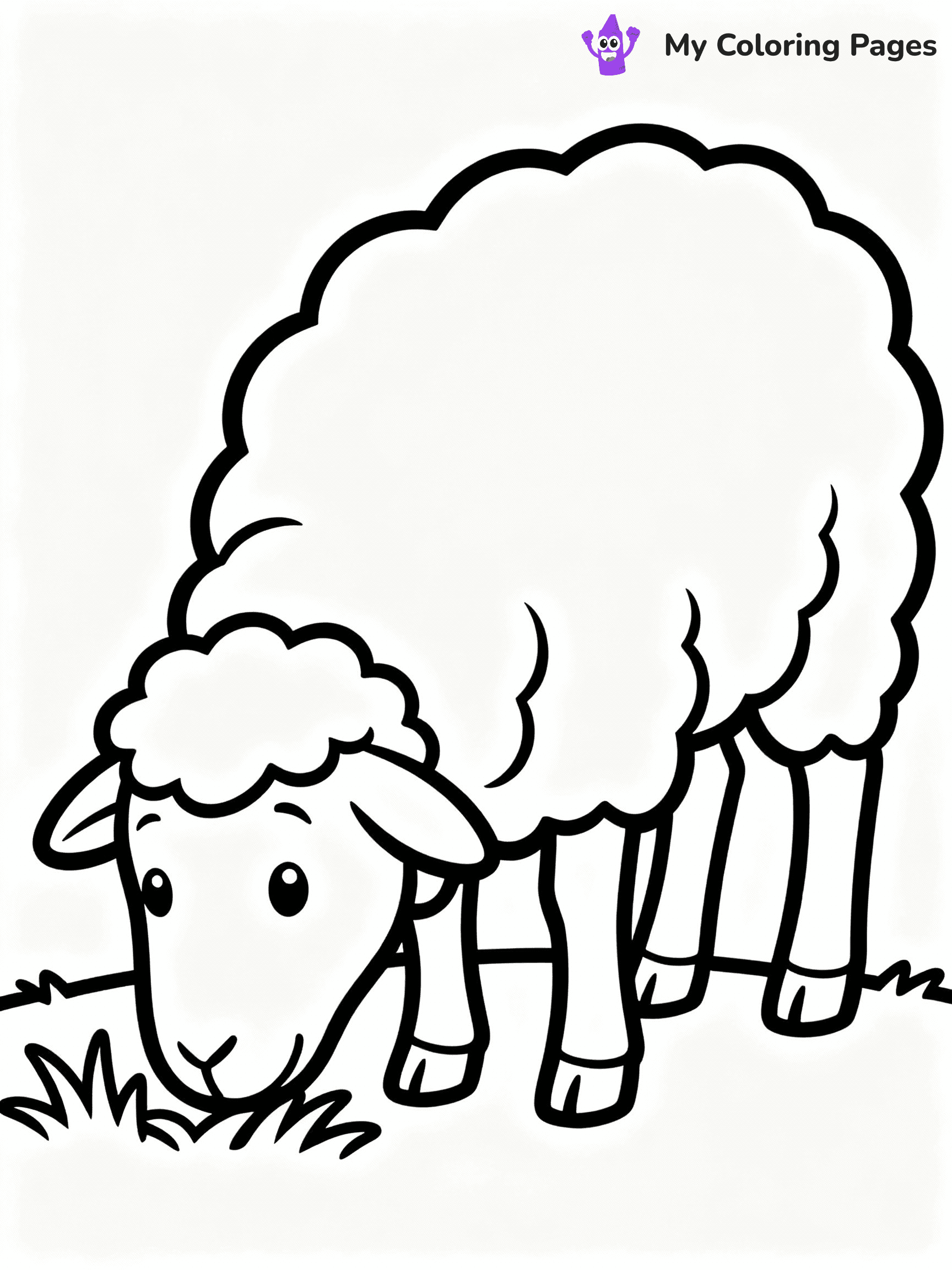 Nativity Scene Coloring Pages - 43