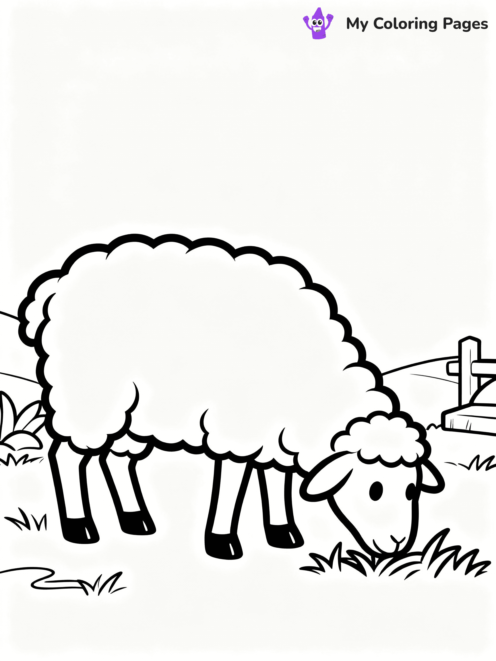 Nativity Scene Coloring Pages - 37
