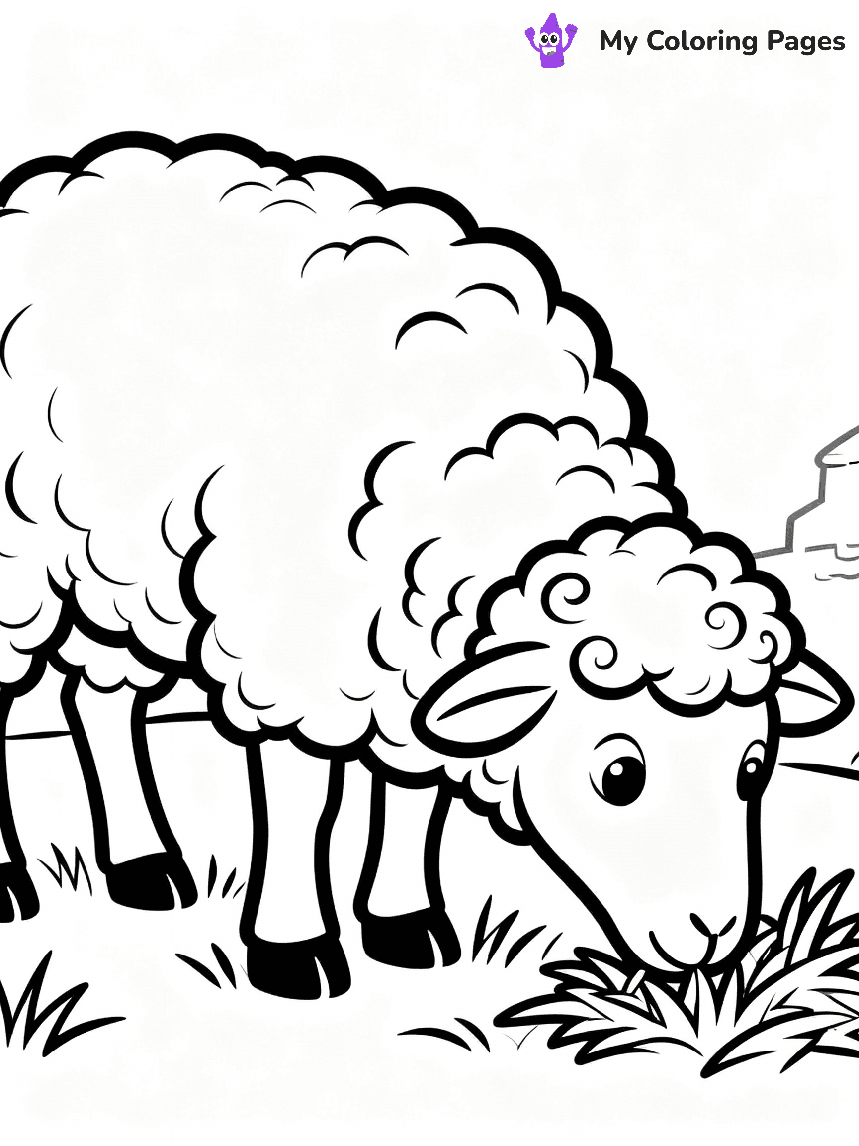 Nativity Scene Coloring Pages - 33