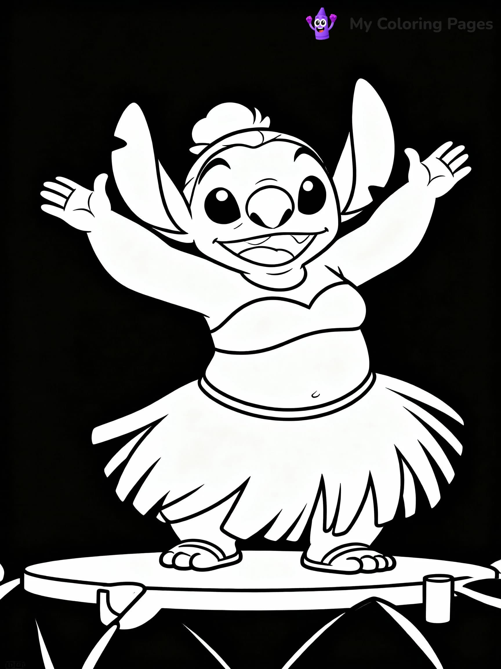 Stitch Coloring Pages - 21