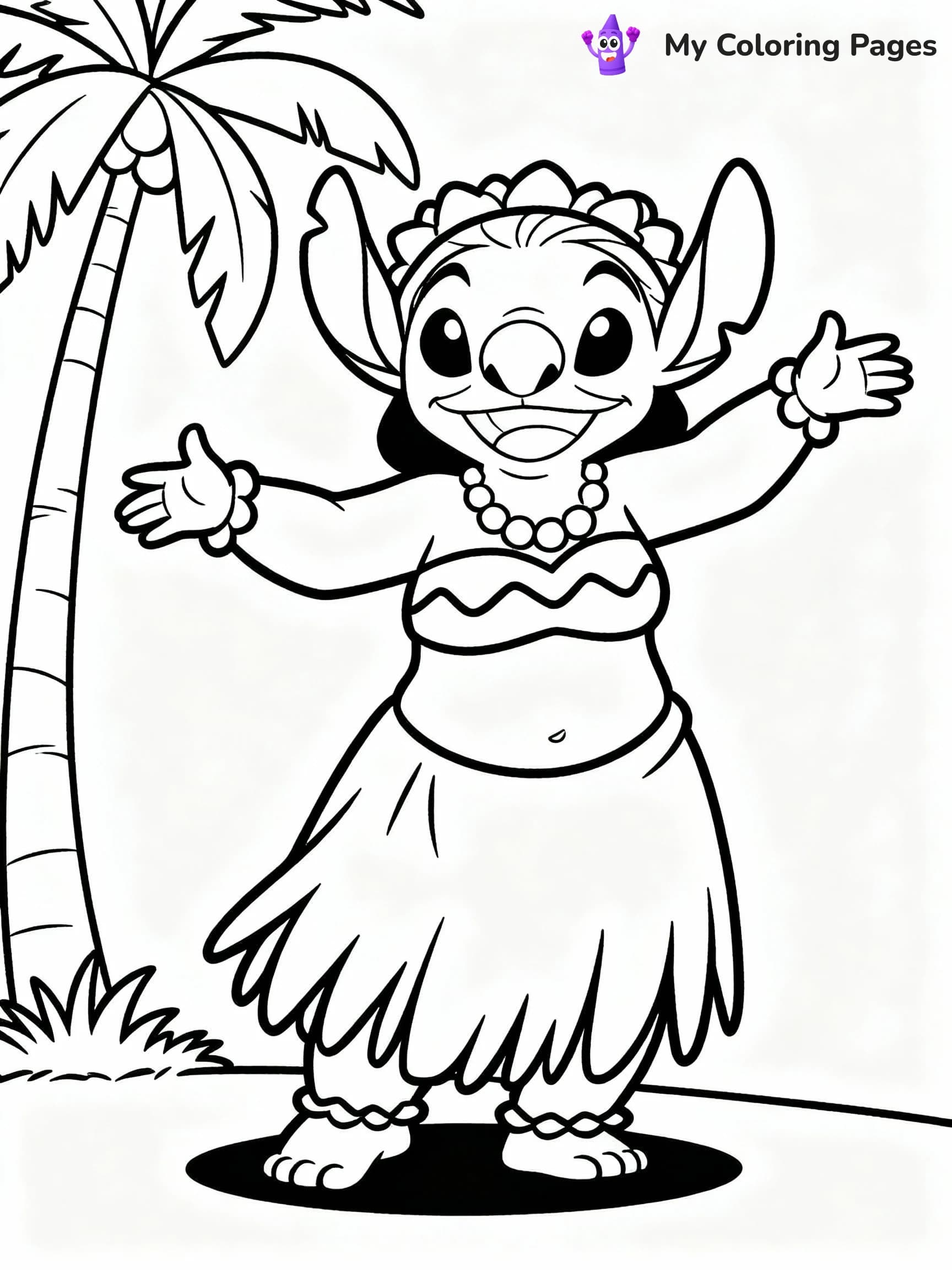 Stitch Coloring Pages - 20