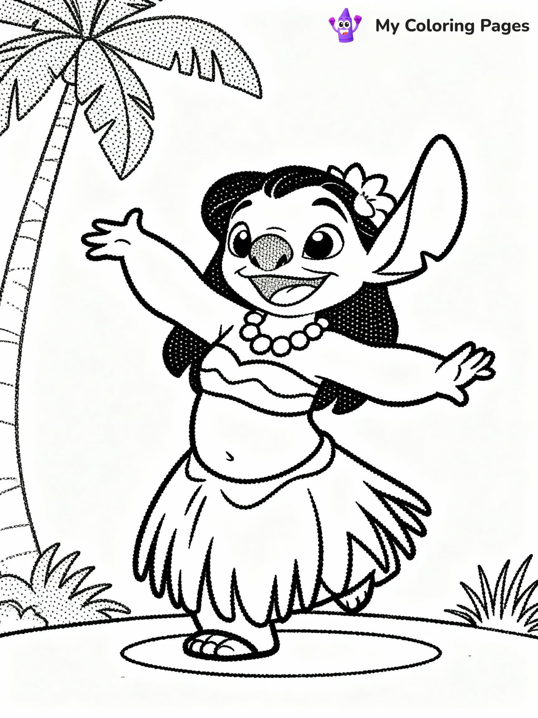Stitch Coloring Pages - 18