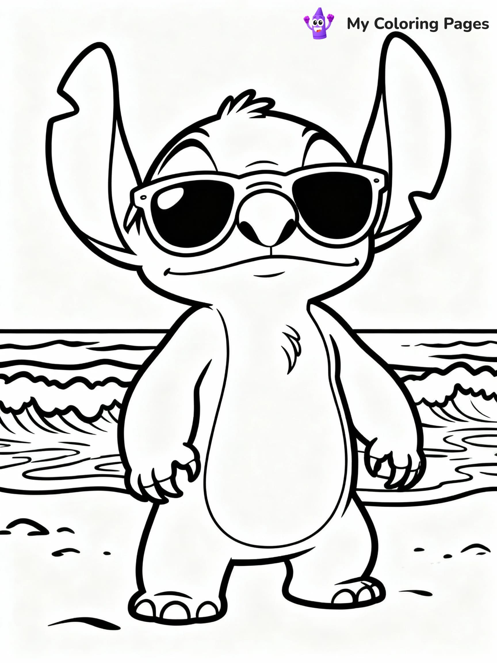 Stitch Coloring Pages - 15
