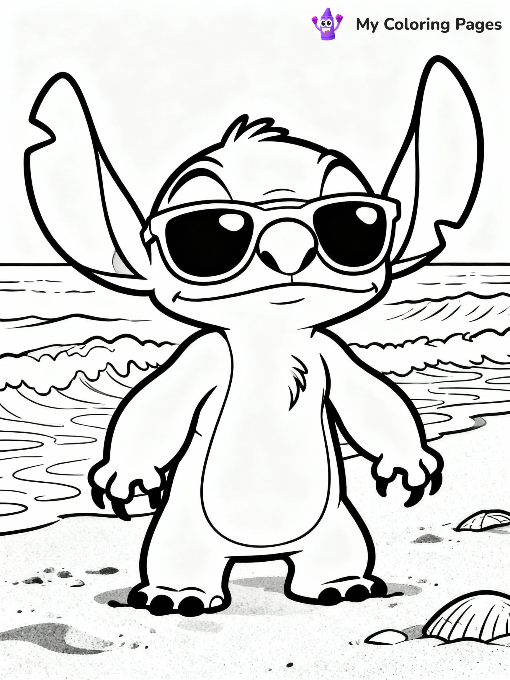 Stitch Coloring Pages - 13